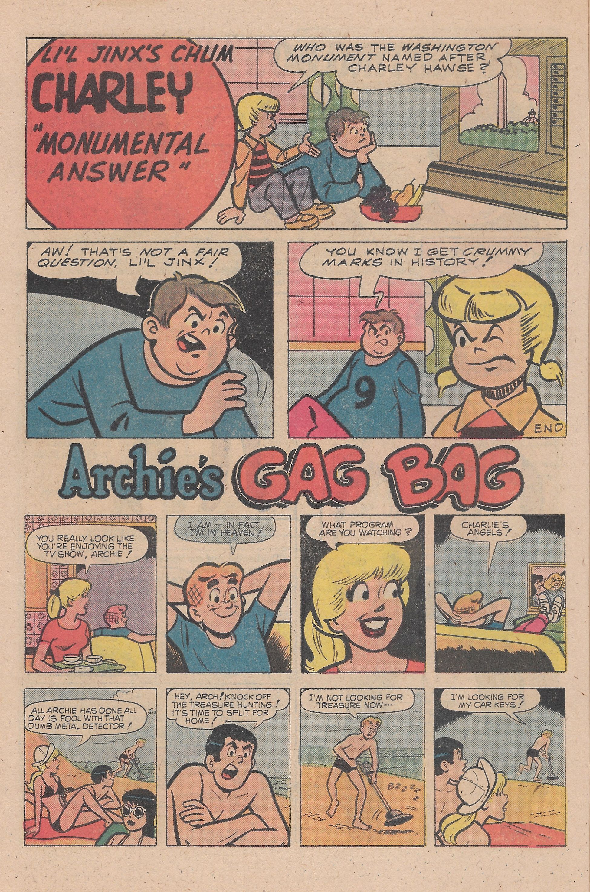 Read online Archie's TV Laugh-Out comic -  Issue #77 - 10