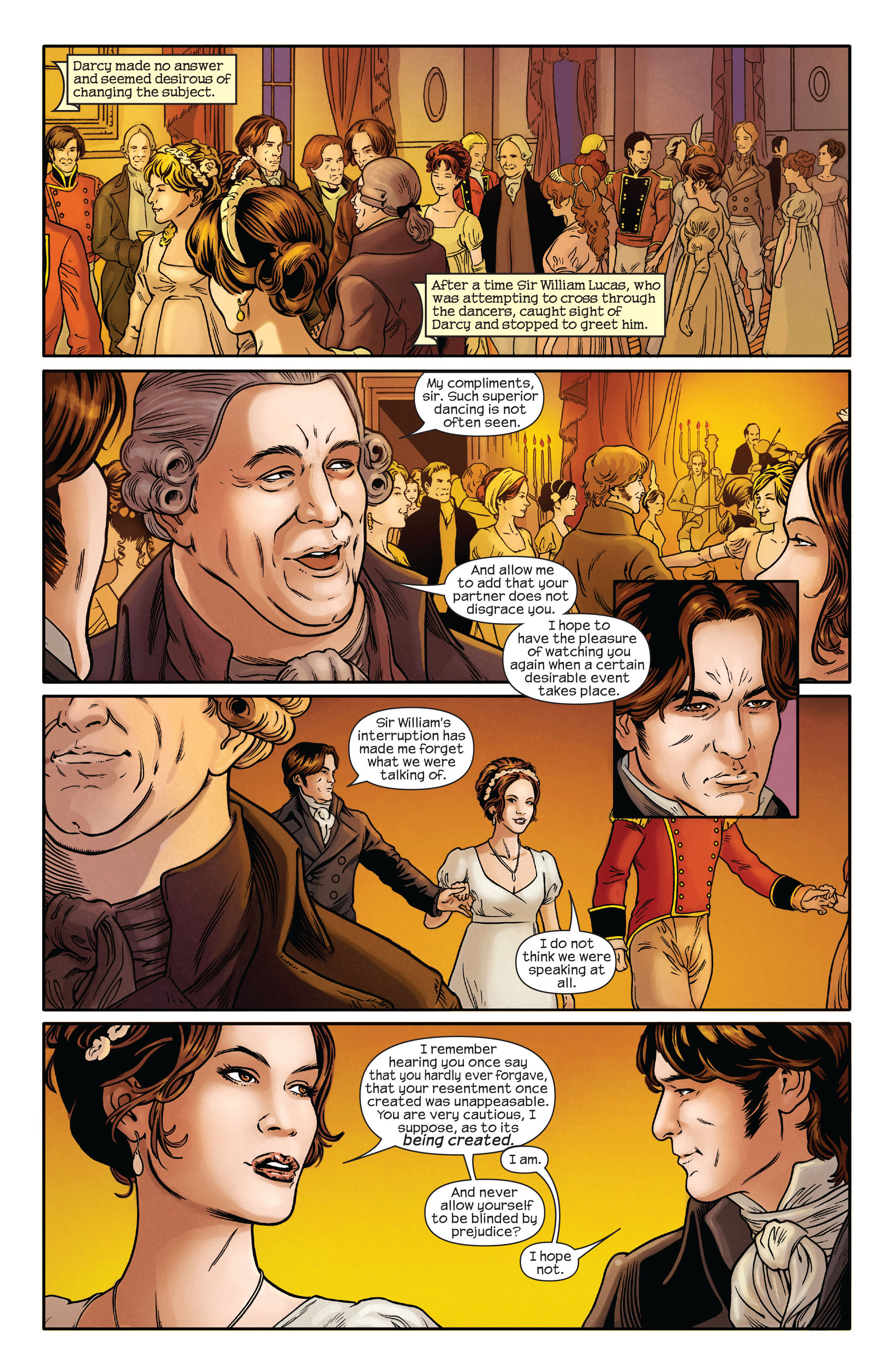 Read online Pride & Prejudice (2009) comic -  Issue #2 - 13