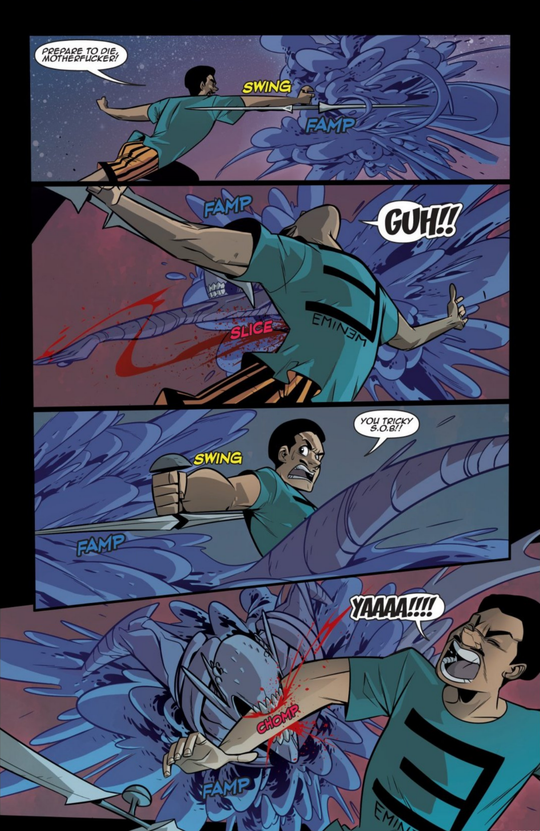Read online Vampblade Season 4 comic -  Issue #7 - 6