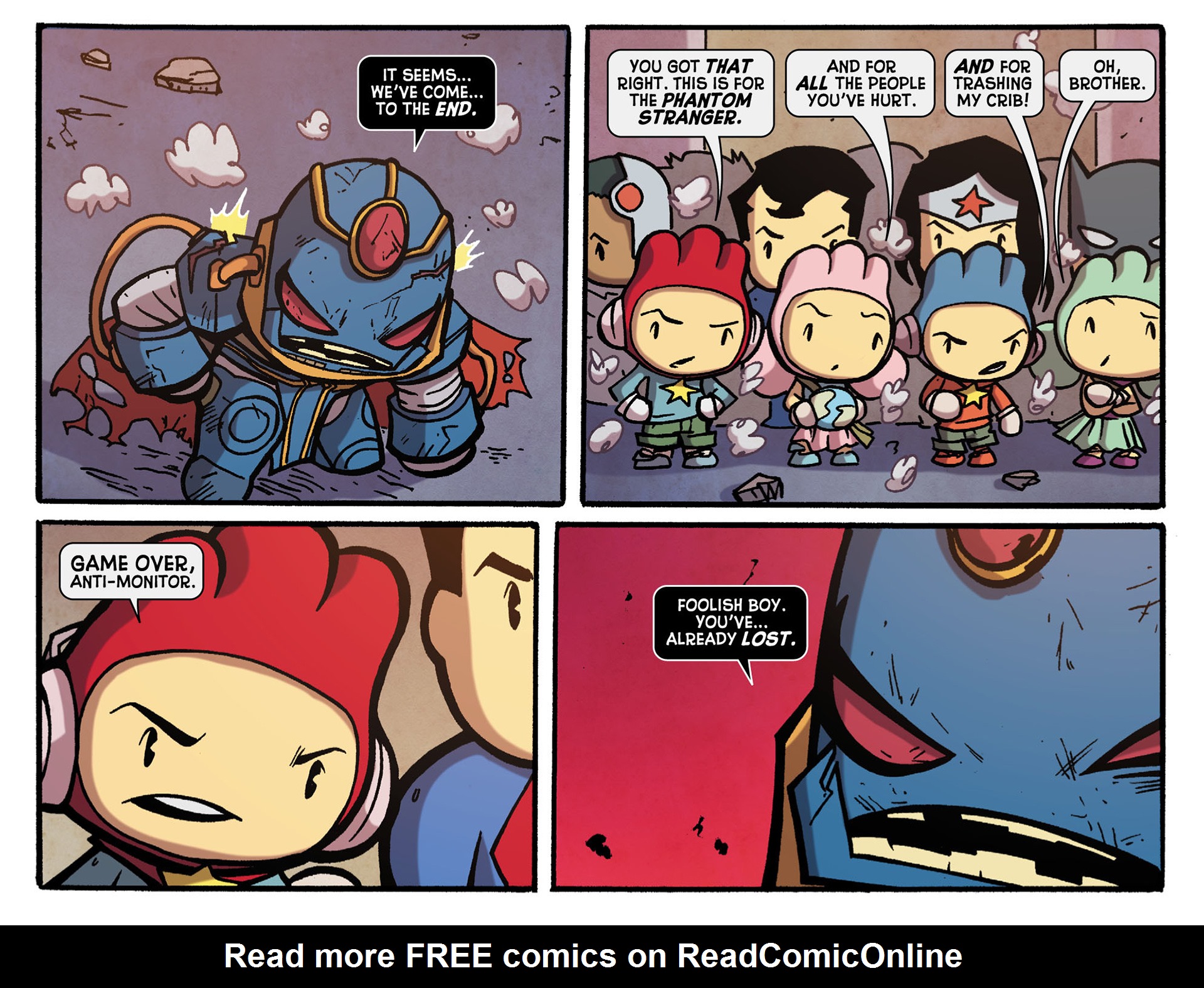 Read online Scribblenauts Unmasked: A Crisis of Imagination comic -  Issue #17 - 20