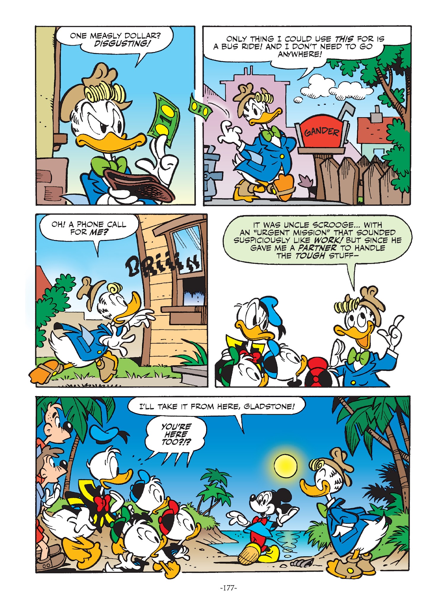 Read online Mickey and Donald: The Search For the Zodiac Stone comic -  Issue # TPB - 176