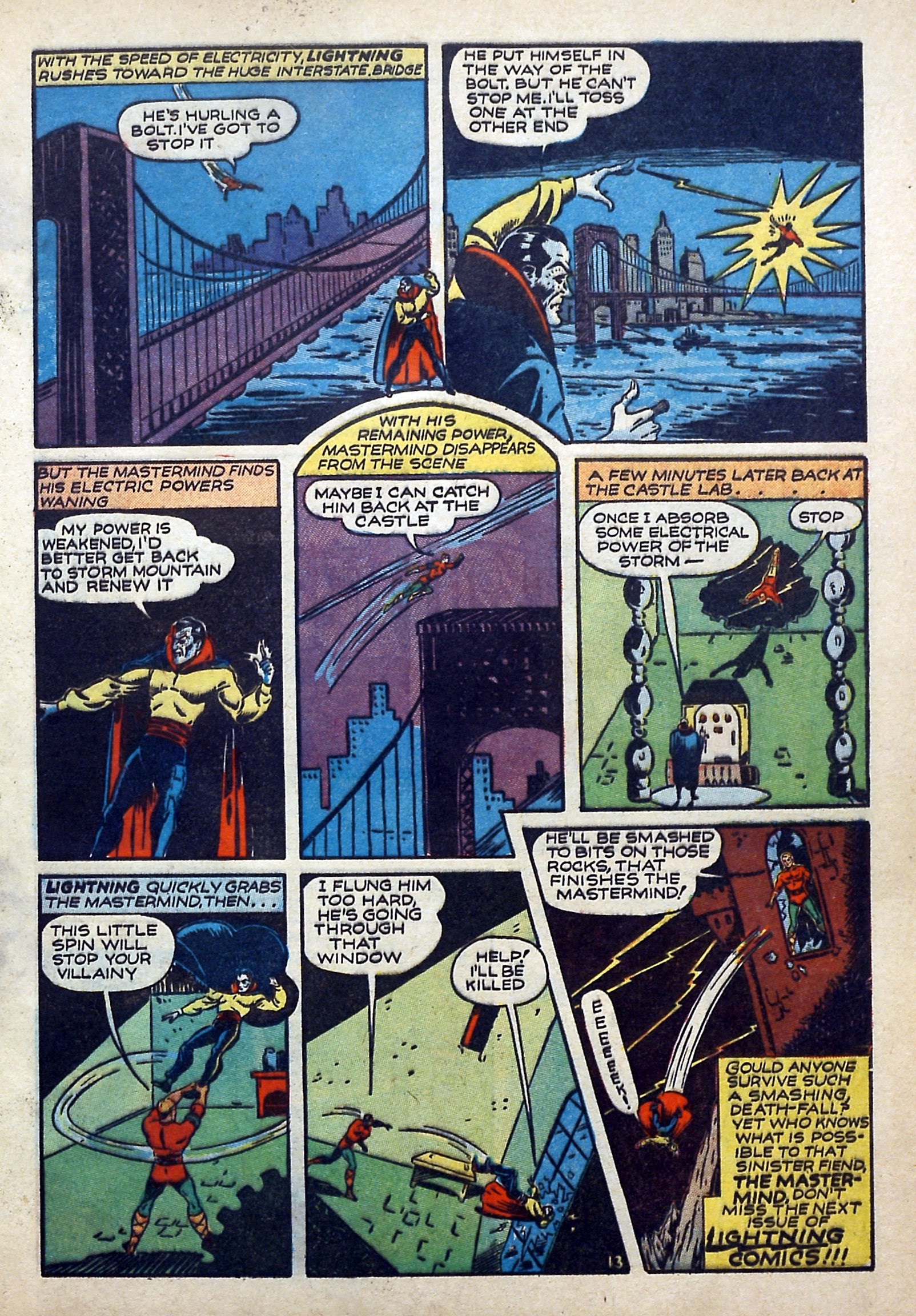 Read online Lightning Comics comic -  Issue #7 - 15