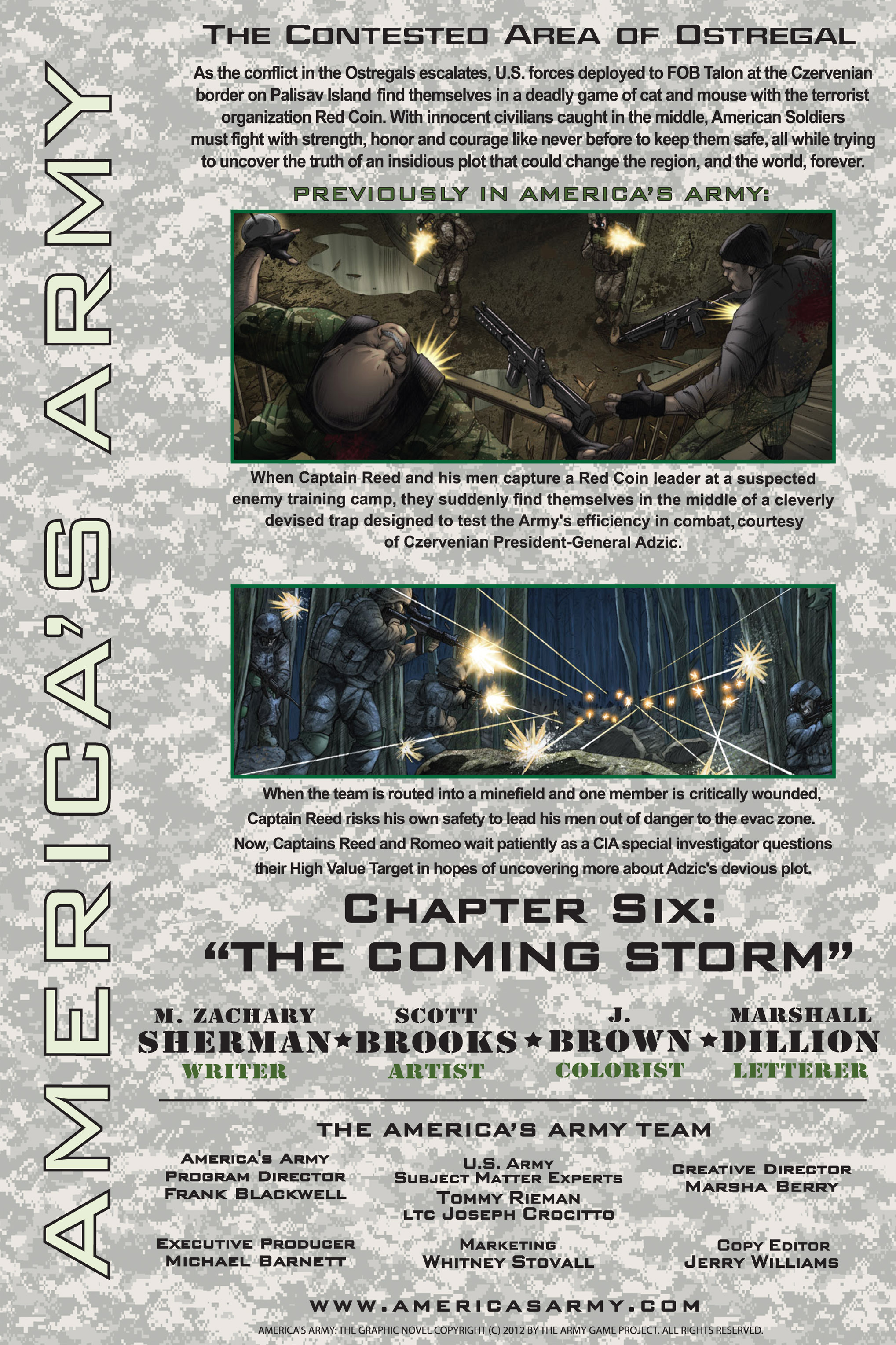 Read online America's Army comic -  Issue #6 - 2