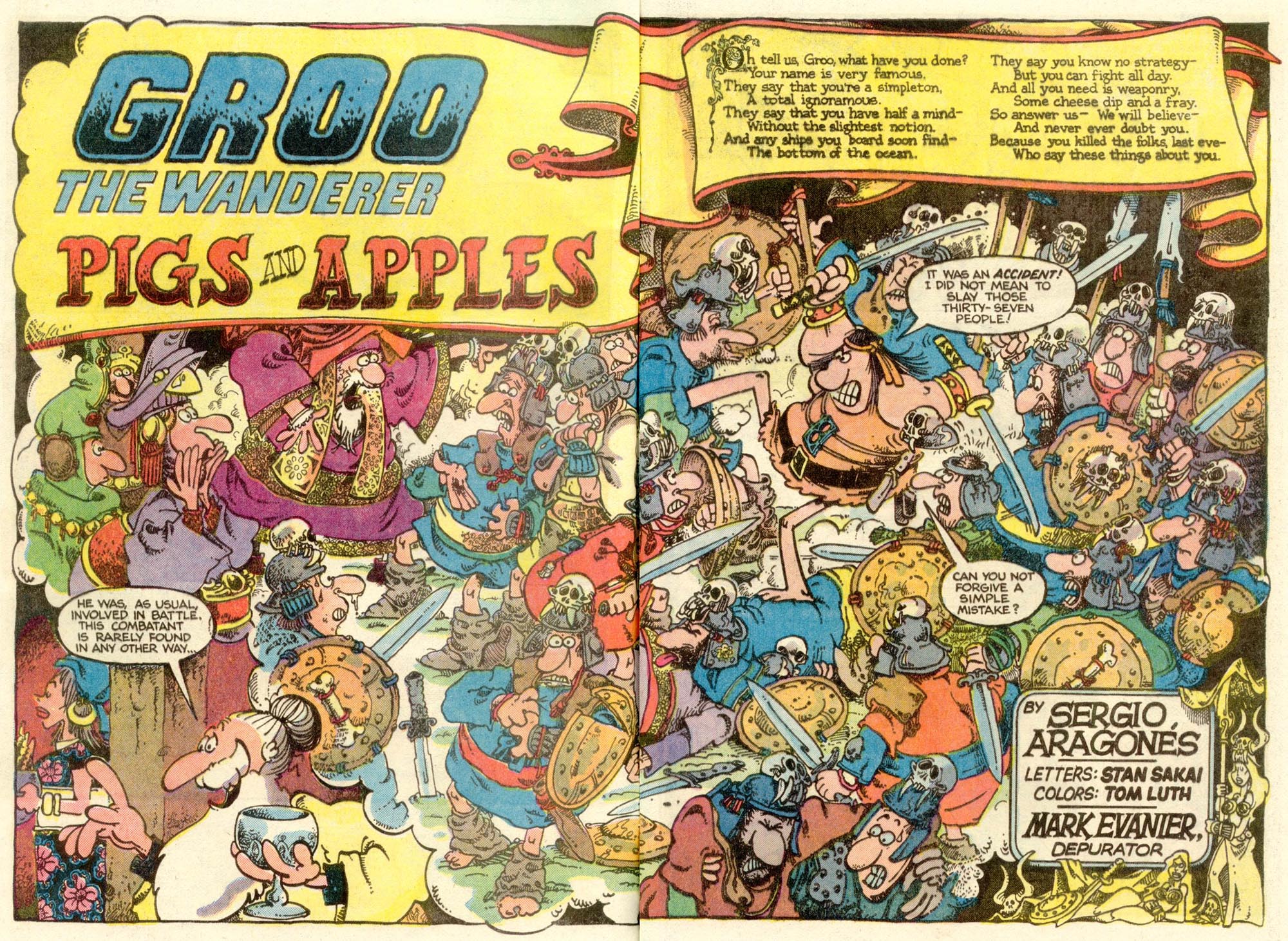 Read online Sergio Aragonés Groo the Wanderer comic -  Issue #9 - 3