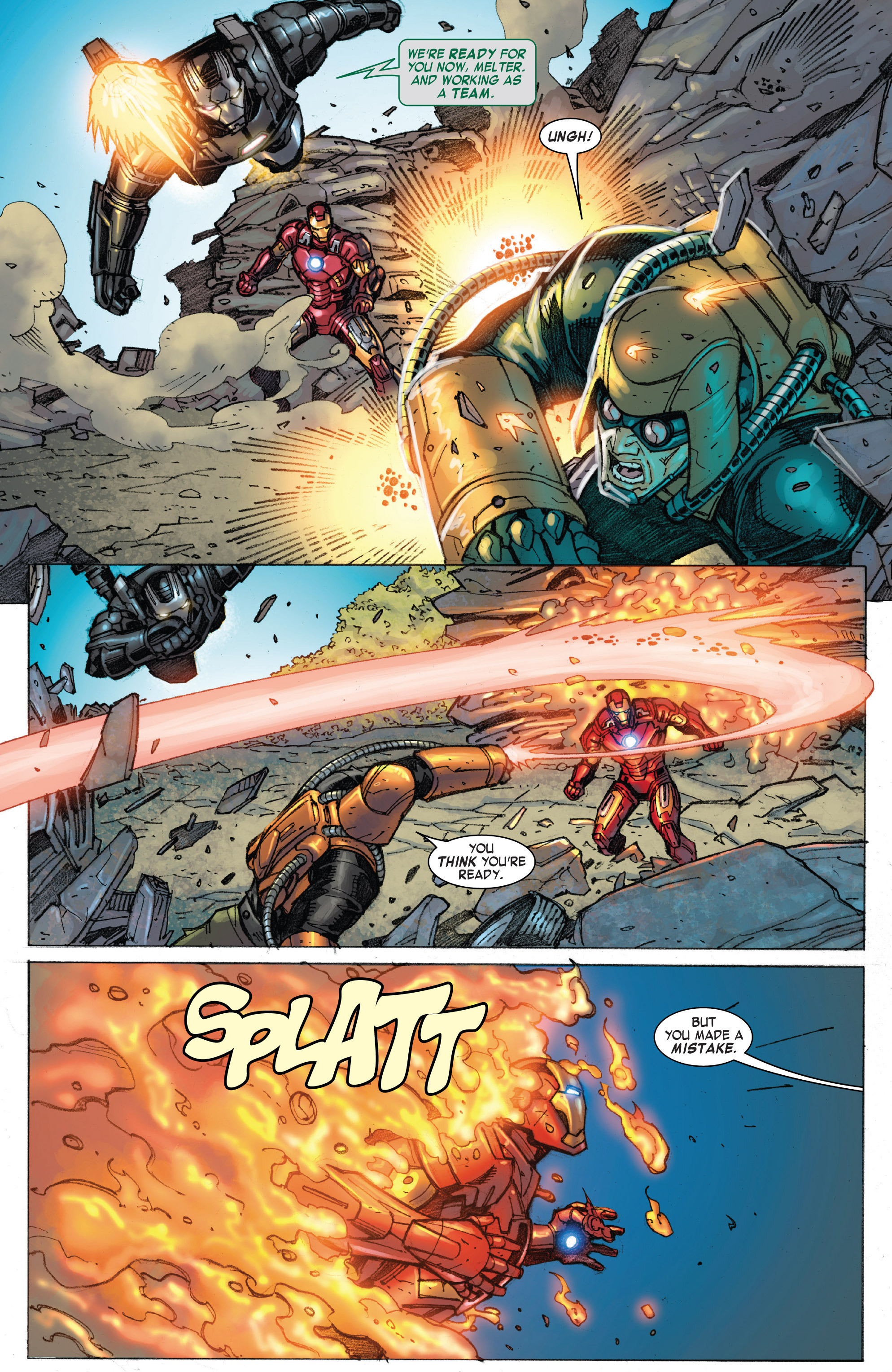 Read online Iron Man: The Coming of the Melter comic -  Issue # Full - 16