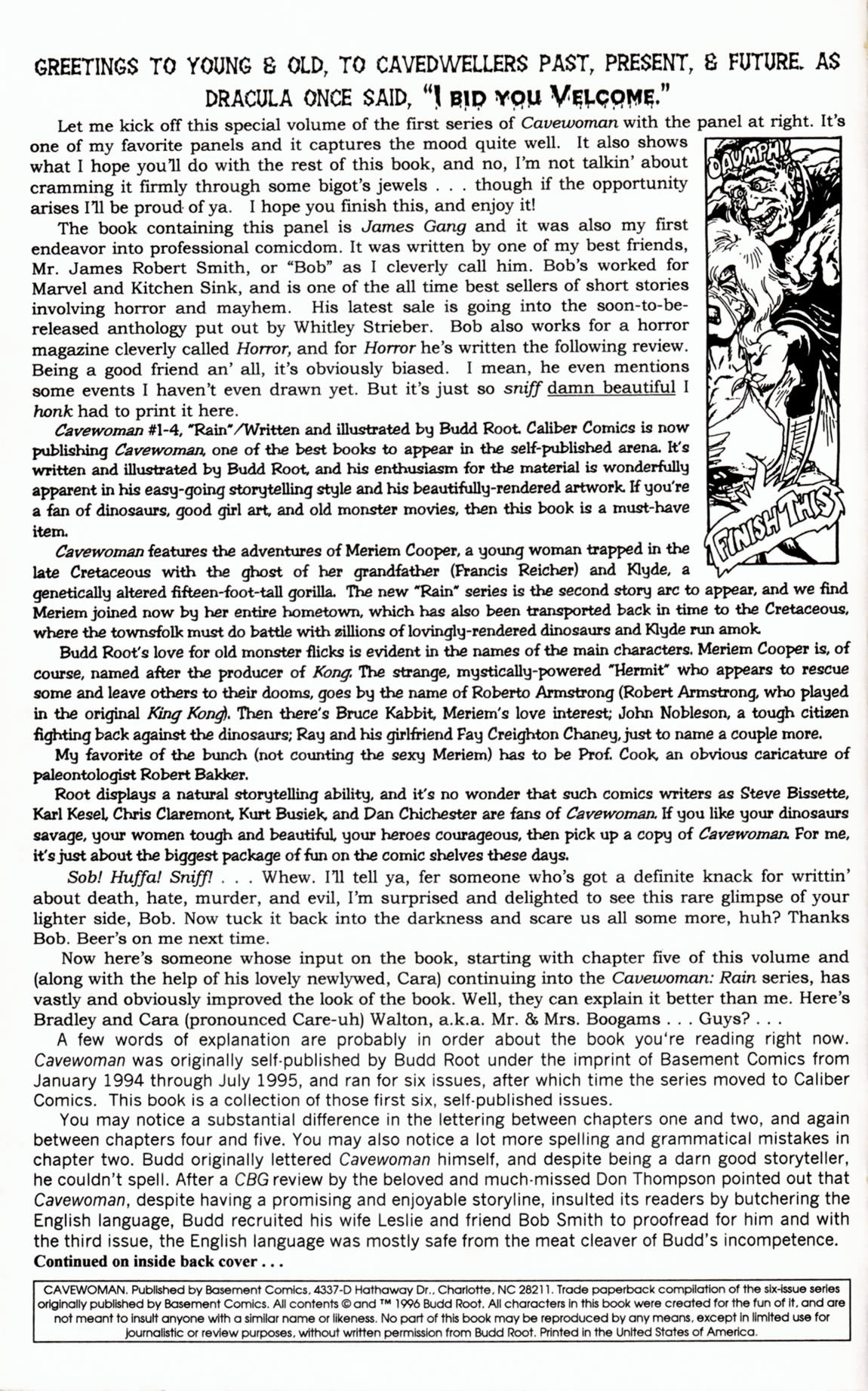 Read online Cavewoman comic -  Issue # TPB - 2