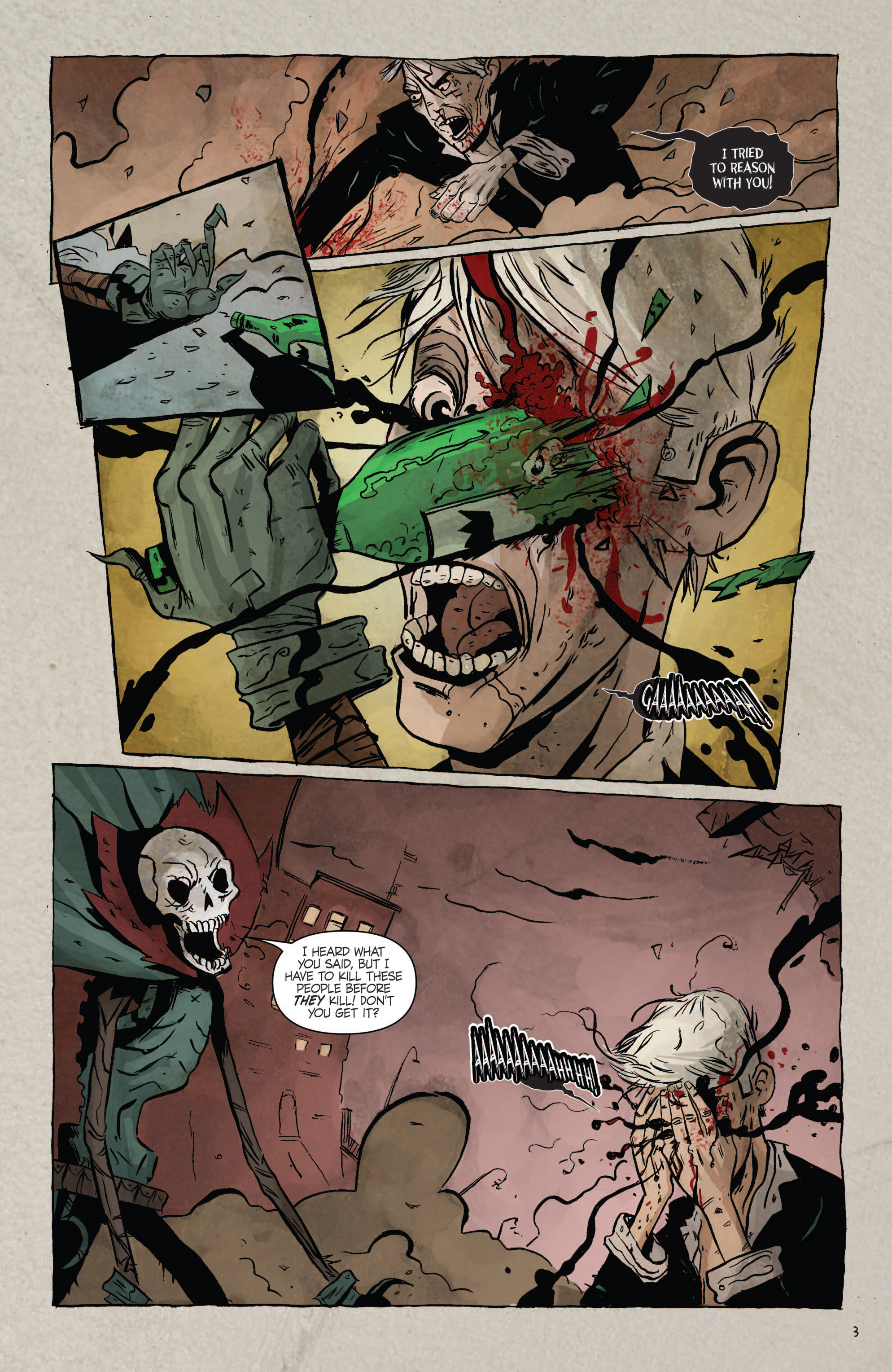 Read online Secret Skull comic -  Issue #3 - 5