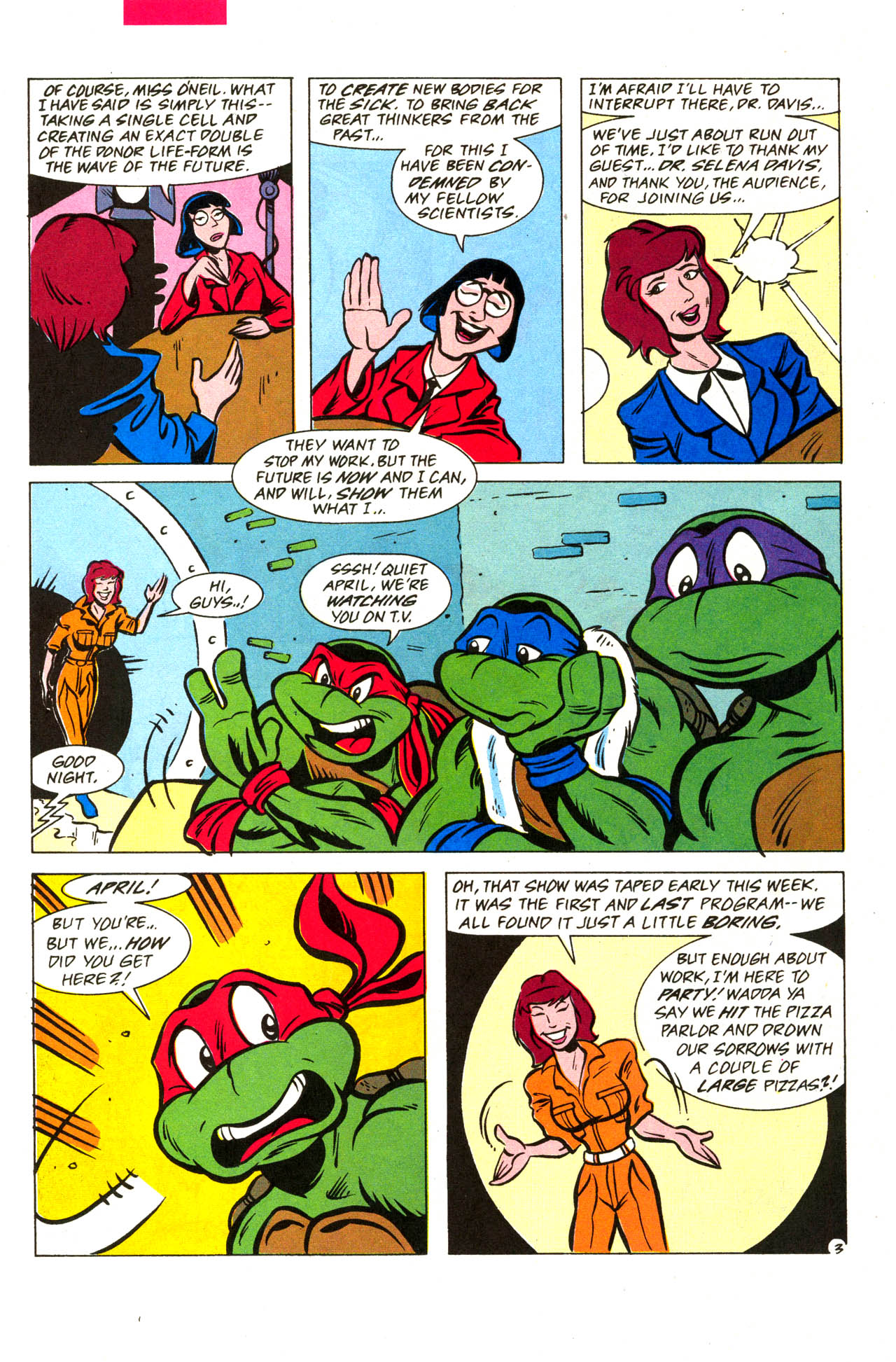 Read online Teenage Mutant Ninja Turtles Adventures (1989) comic -  Issue #41 - 6