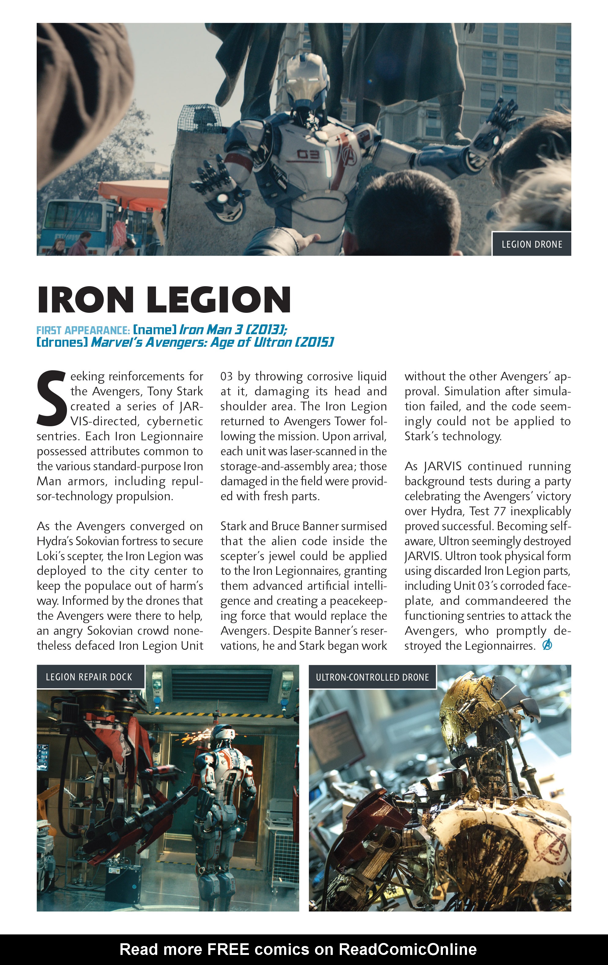 Read online Guidebook To the Marvel Cinematic Universe – Marvel's Avengers: Age of Ultron comic -  Issue # Full - 14