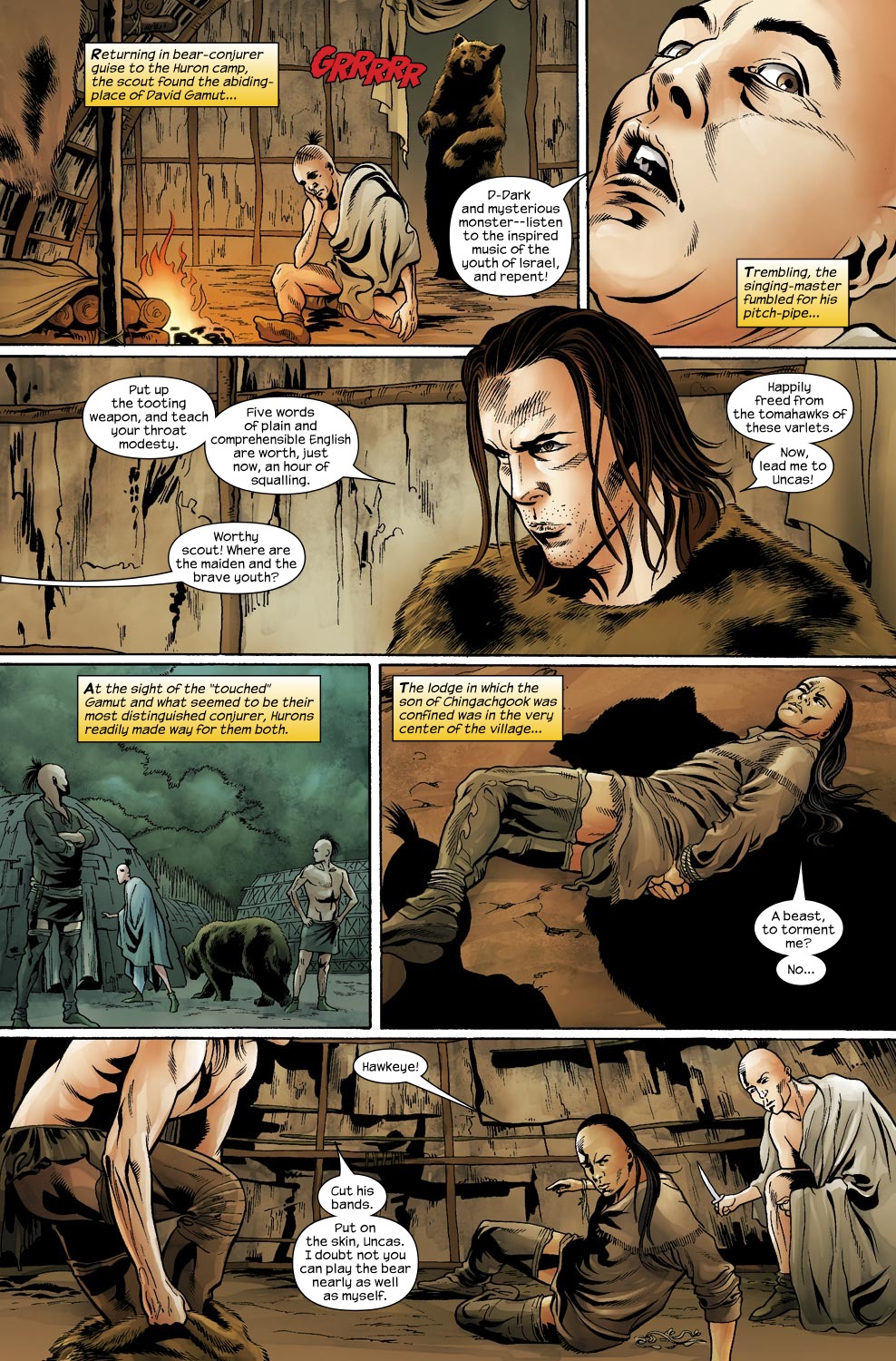Read online The Last of the Mohicans comic -  Issue #5 - 5