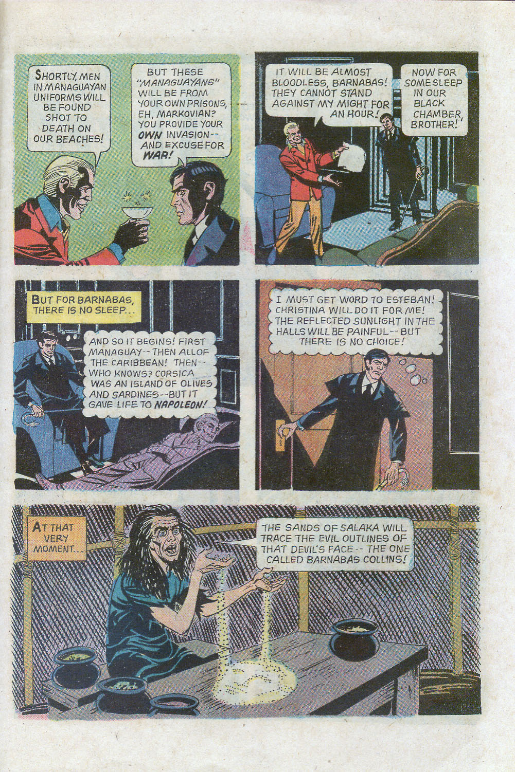 Read online Dark Shadows (1969) comic -  Issue #24 - 27