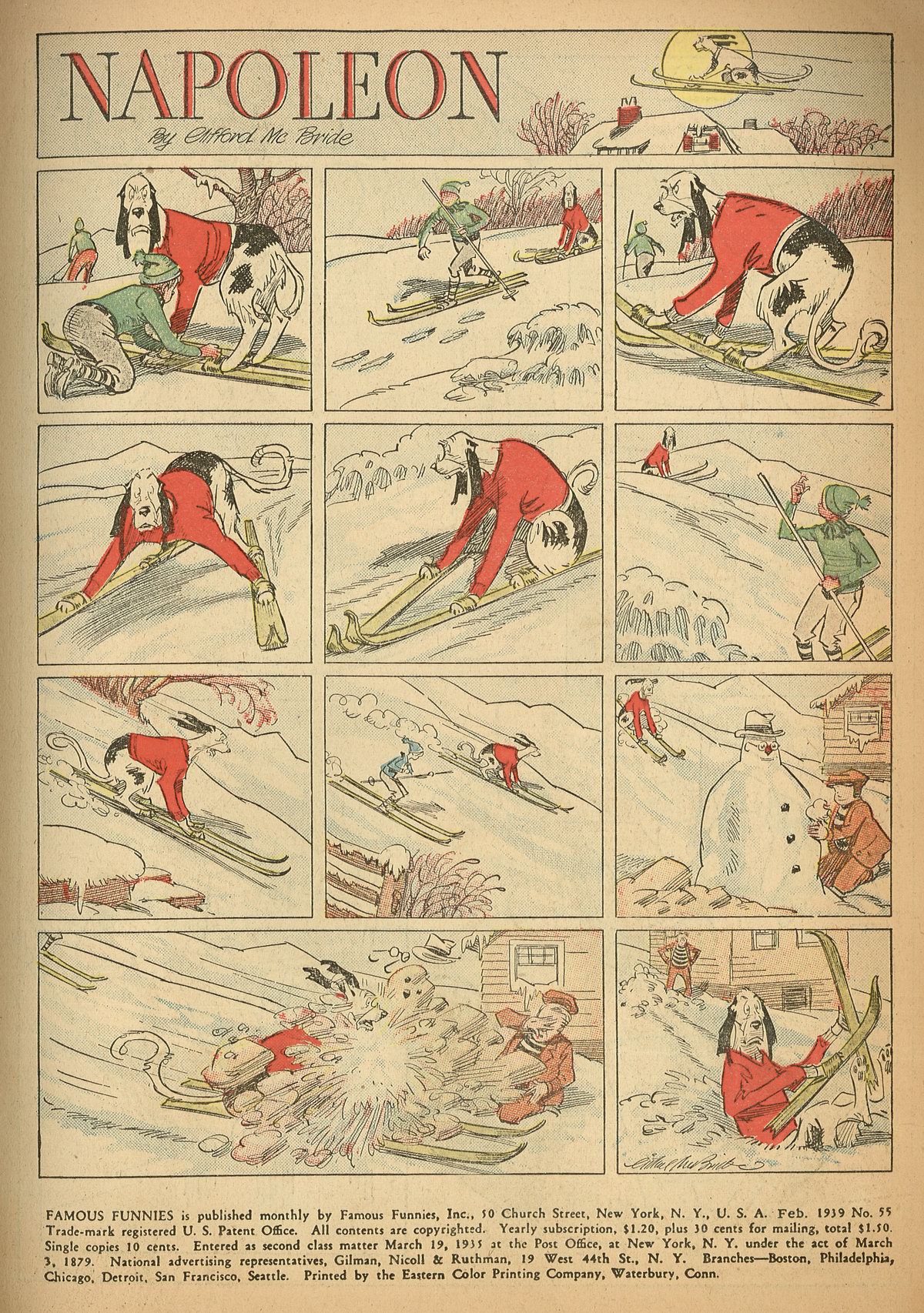 Read online Famous Funnies comic -  Issue #55 - 3