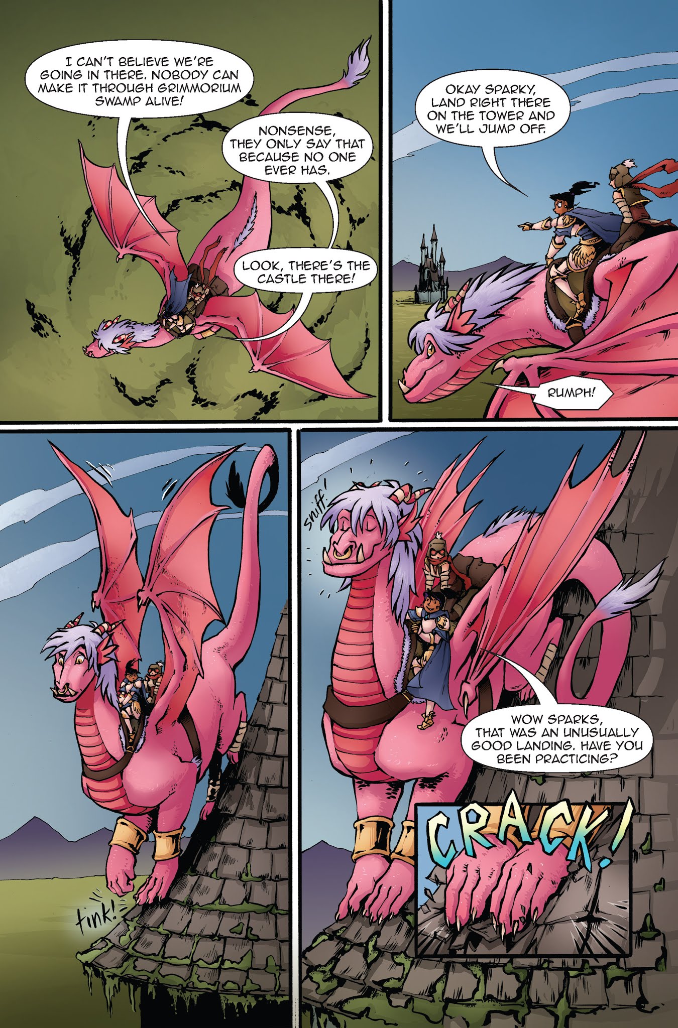 Read online Princeless Book 4: Be Yourself (2015) comic -  Issue #1 - 8