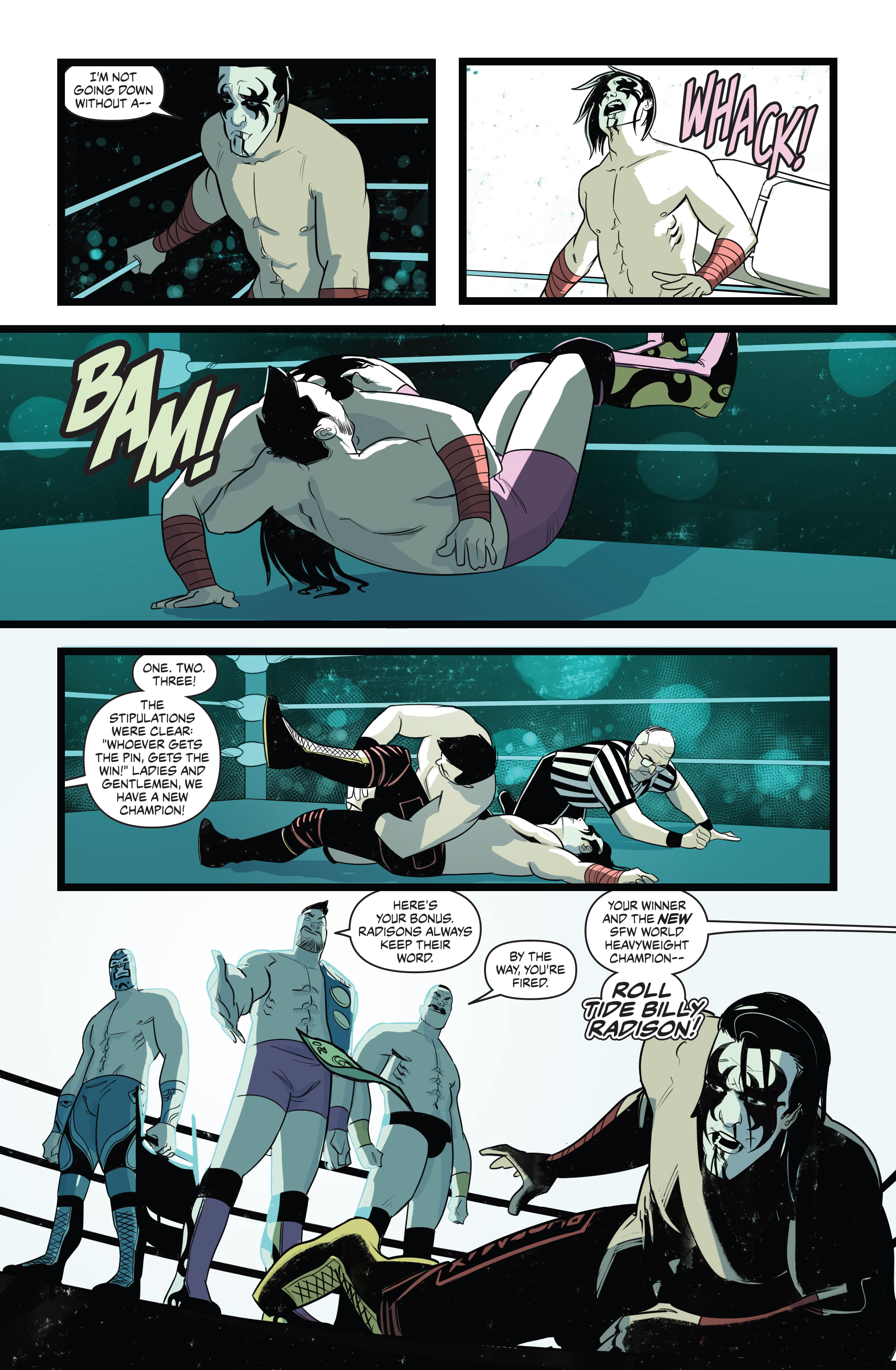 Read online Over the Ropes comic -  Issue # _TPB - 71