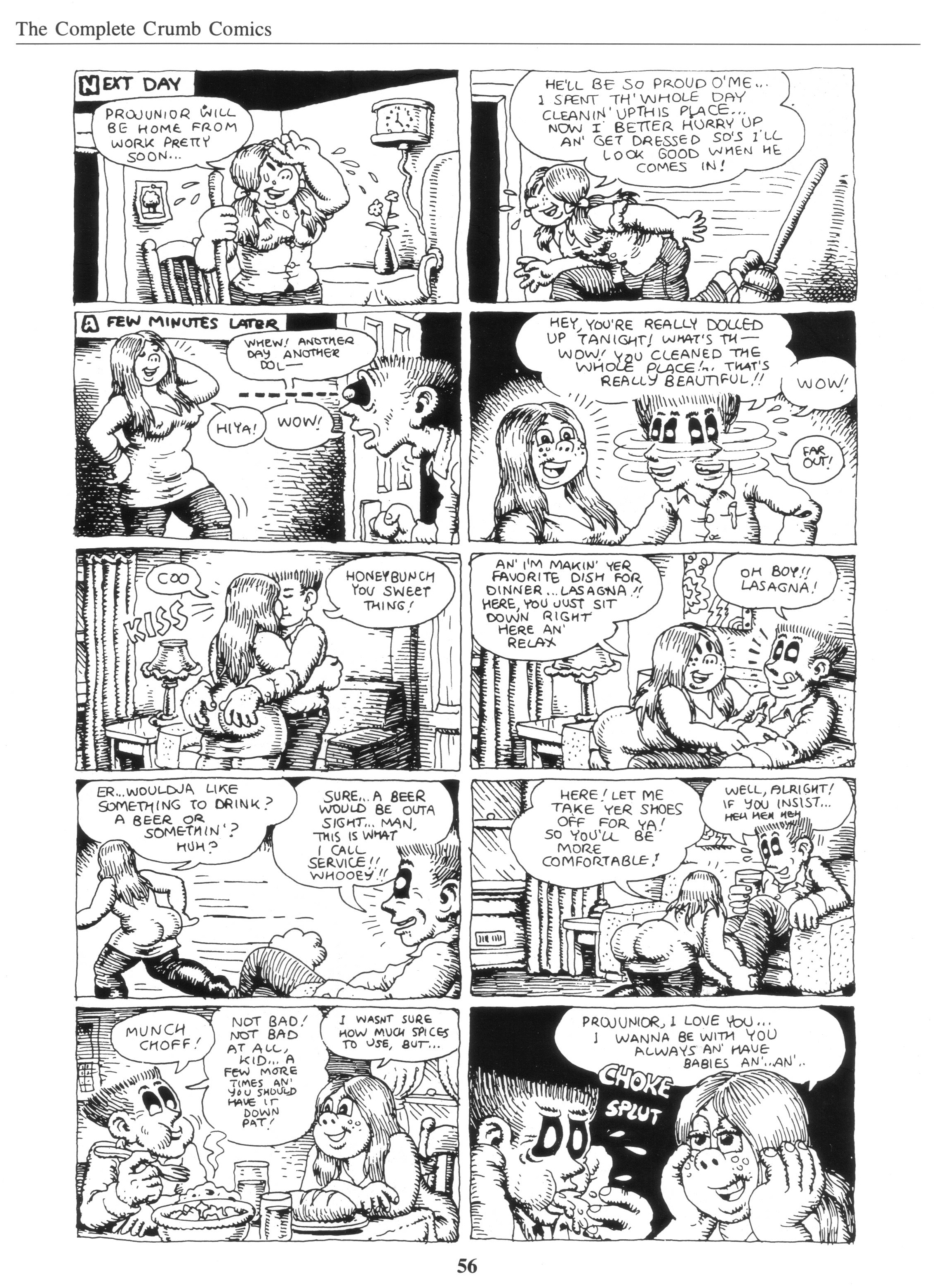 Read online The Complete Crumb Comics comic -  Issue # TPB 7 - 64
