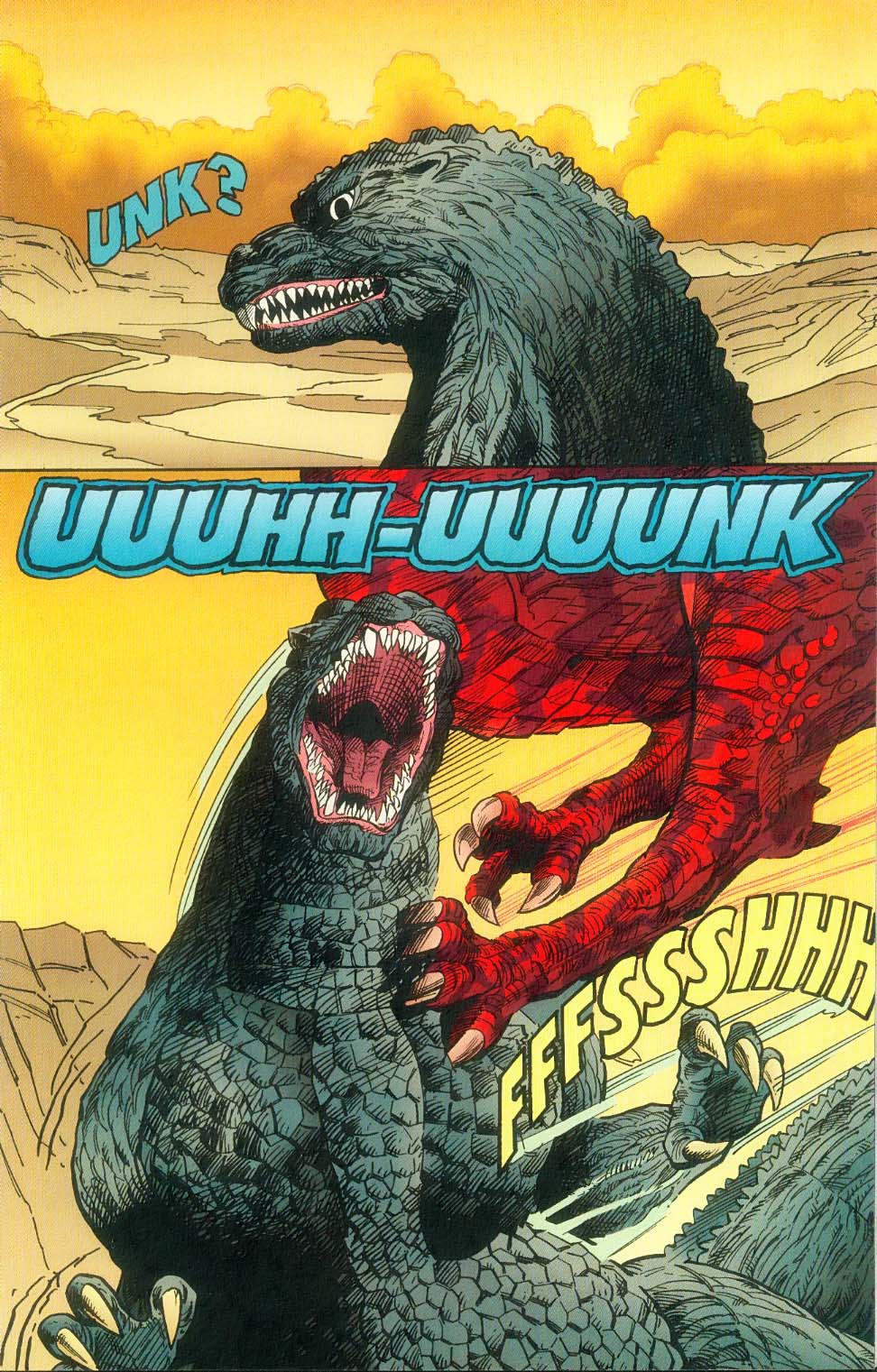 Godzilla (1995) Issue #16 #17 - English 16