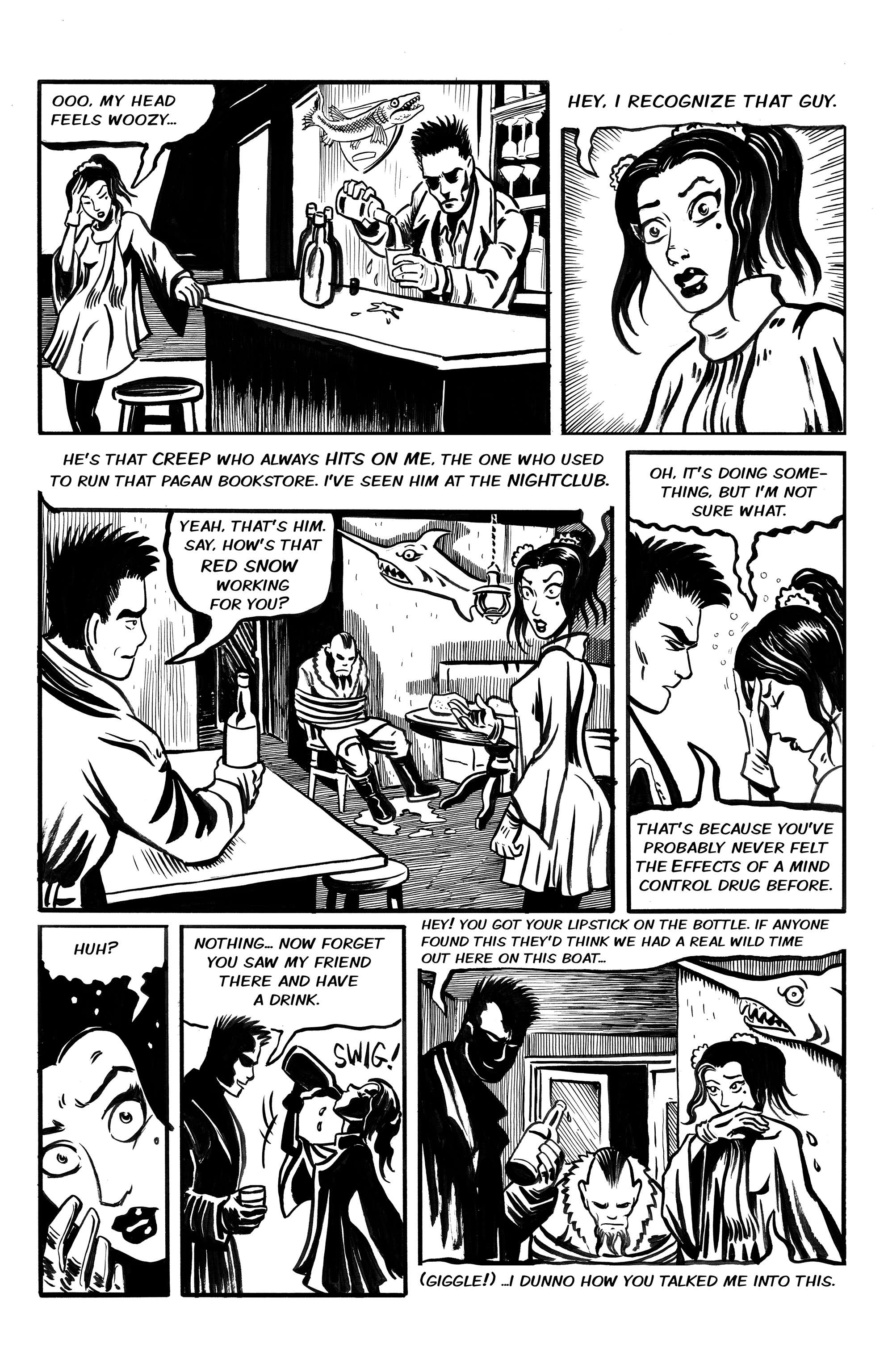Read online Wulf and Batsy: Magnum Orgus comic -  Issue #6 - 34