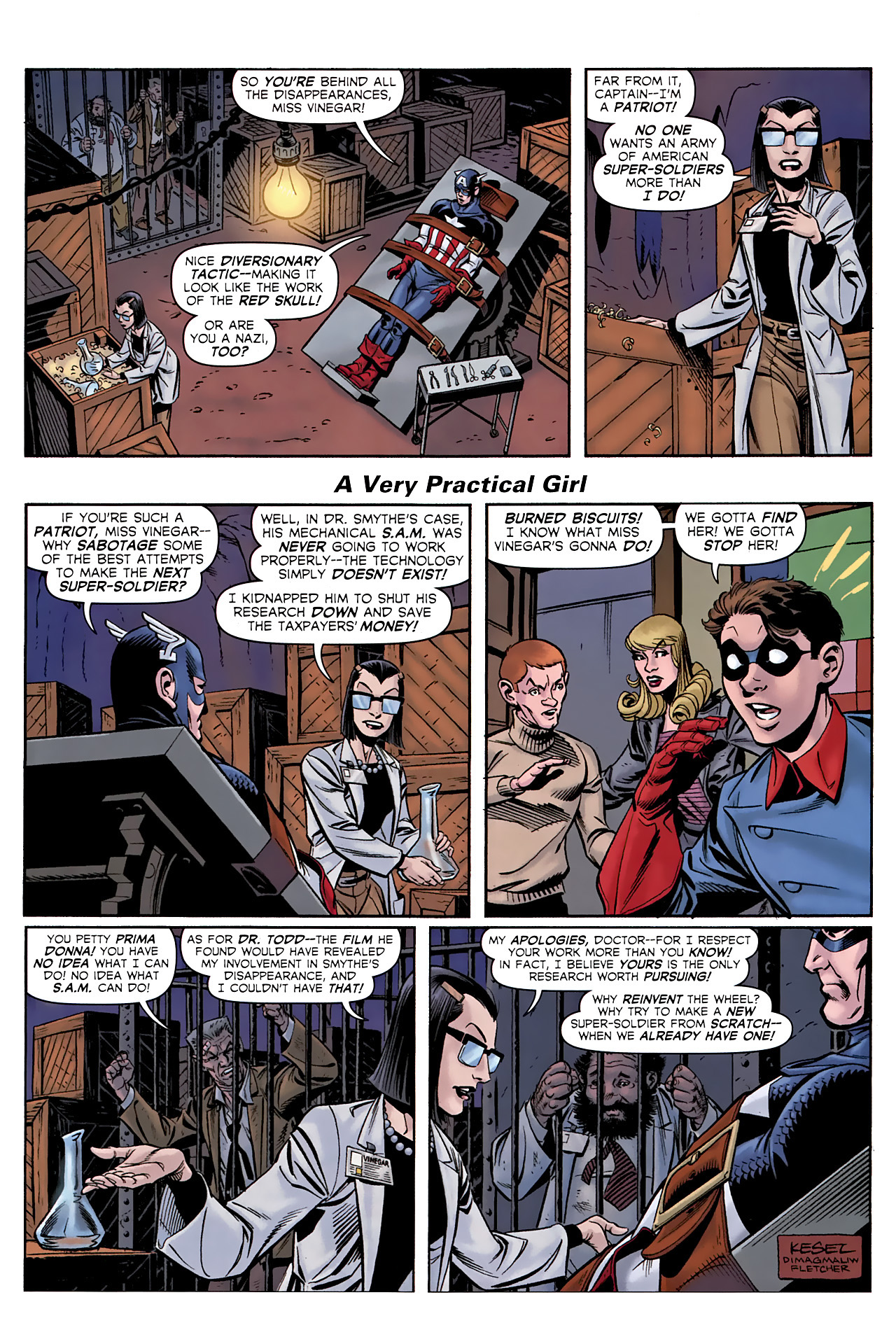 Read online Captain America: The 1940s Newspaper Strip comic -  Issue #2 - 22
