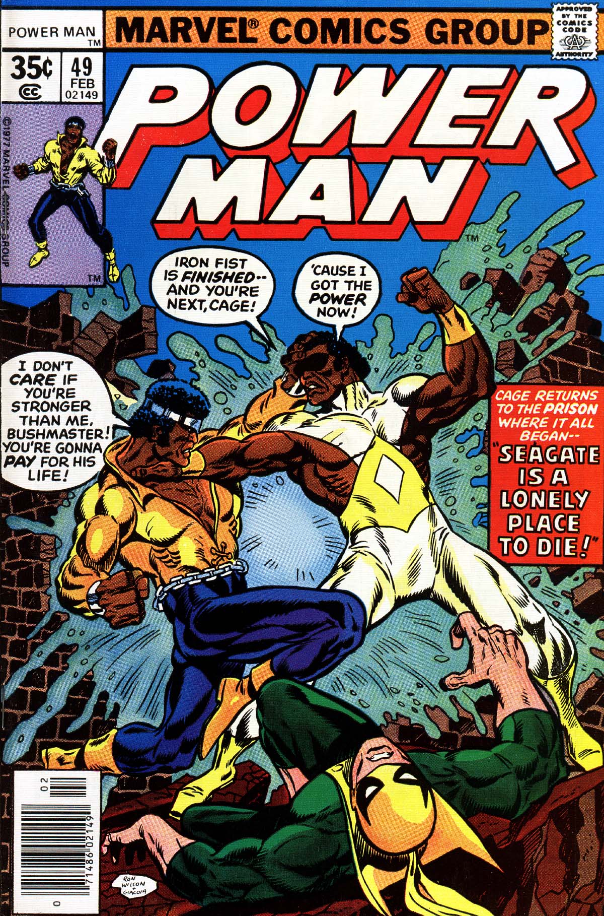 Read online Power Man comic -  Issue #49 - 1