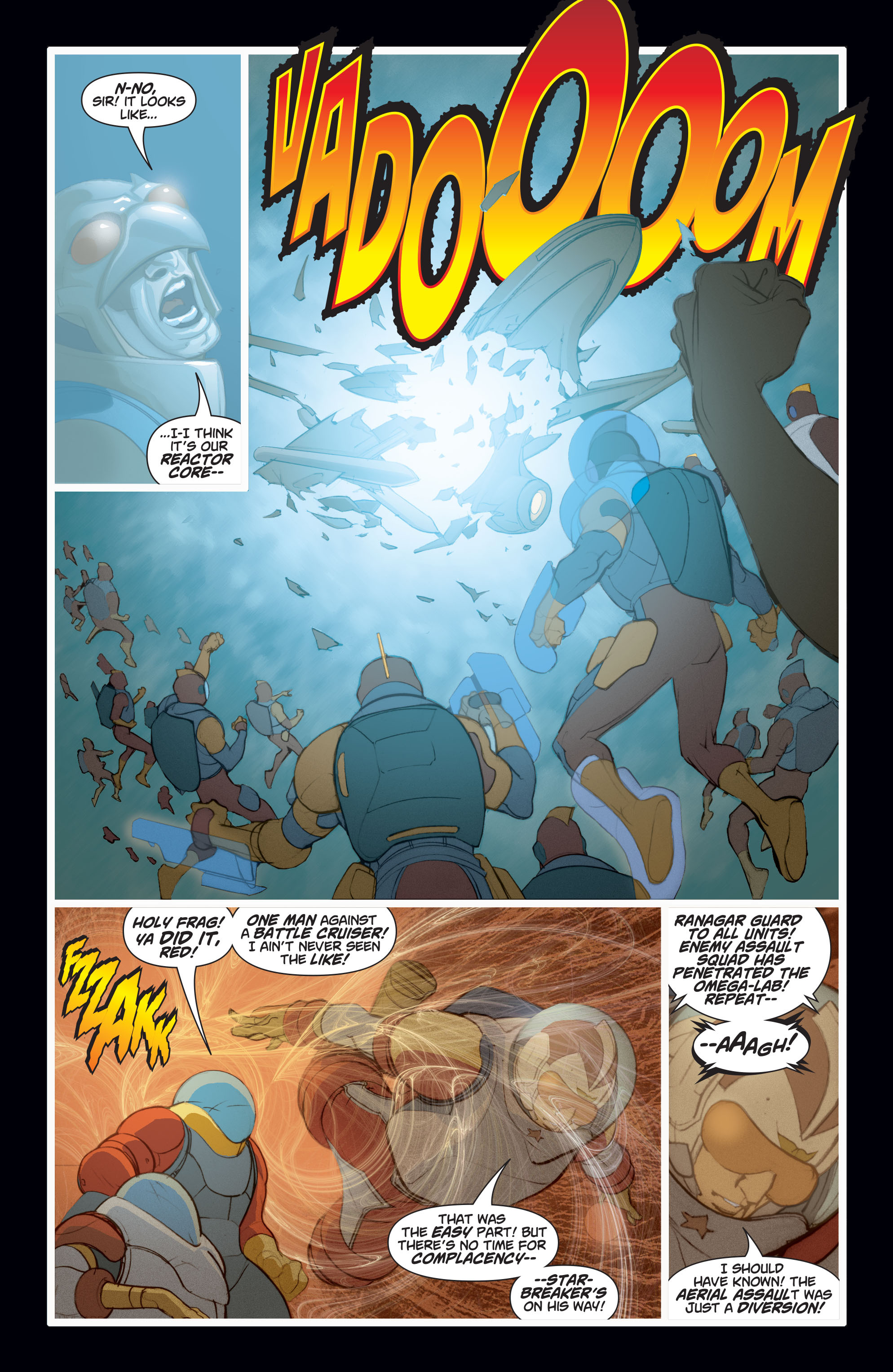 Read online Adam Strange (2004) comic -  Issue #8 - 9