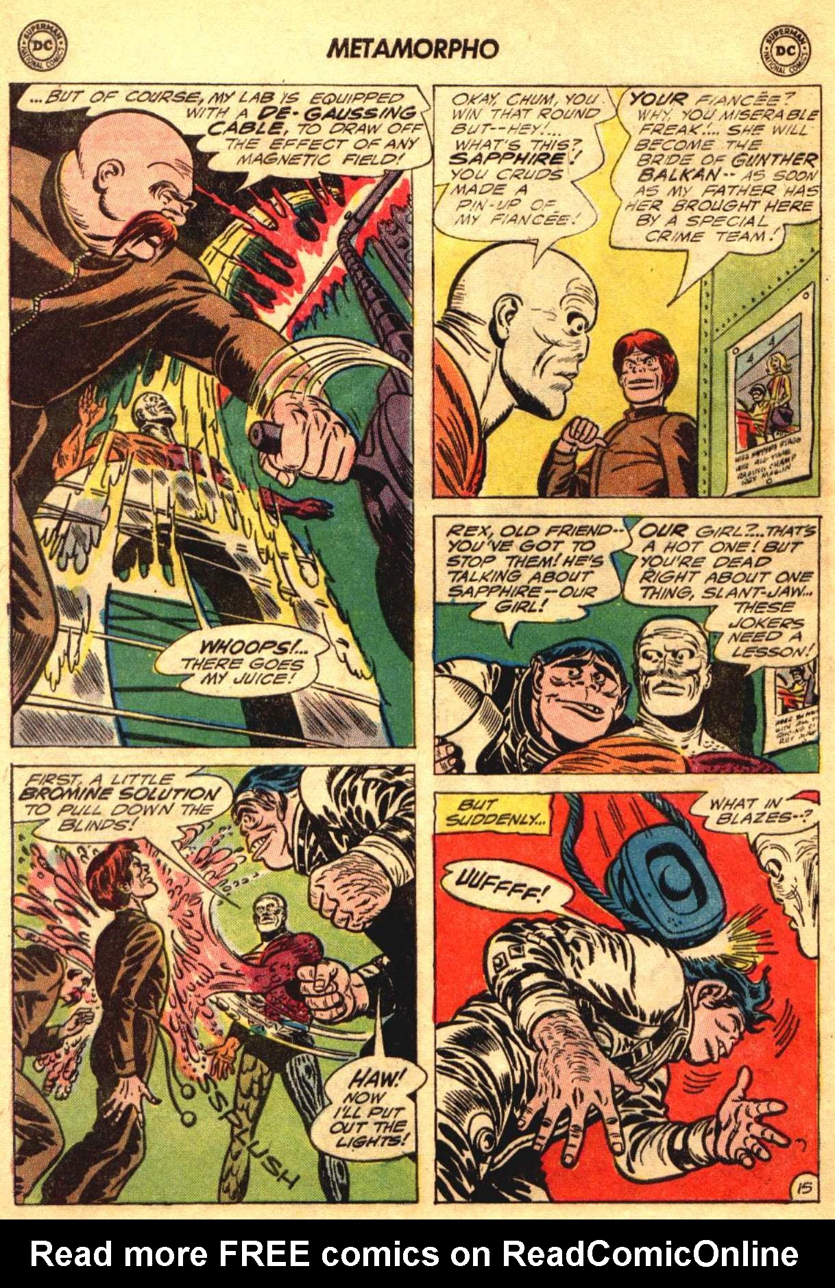 Read online Metamorpho comic -  Issue #2 - 17