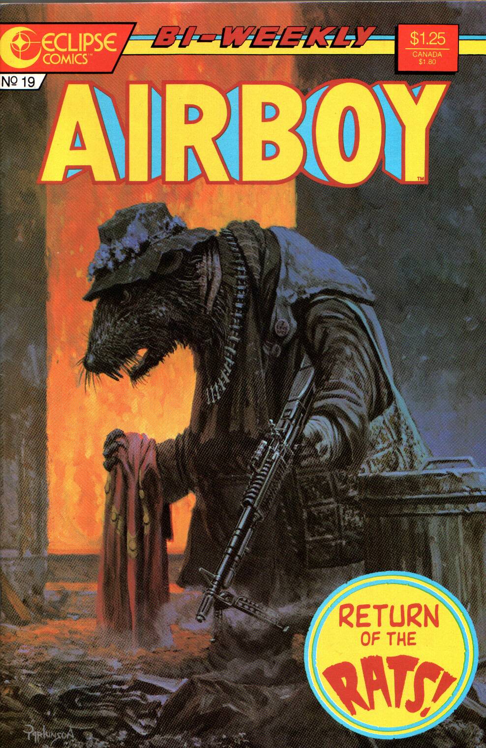 Read online Airboy (1986) comic -  Issue #19 - 1