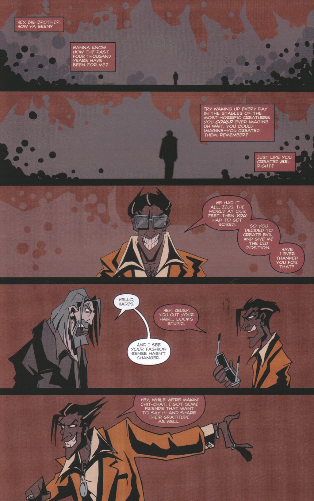Read online Olympus Heights comic -  Issue #4 - 17