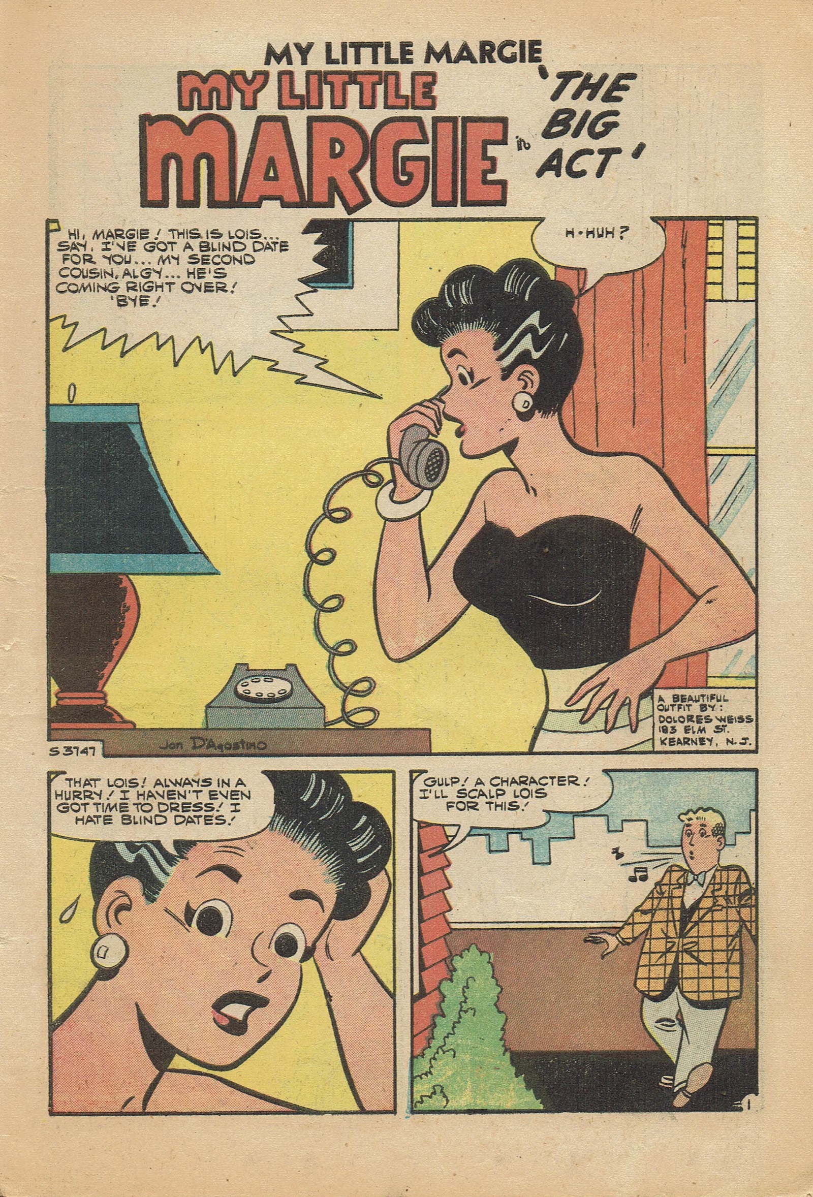 Read online My Little Margie (1954) comic -  Issue #23 - 3