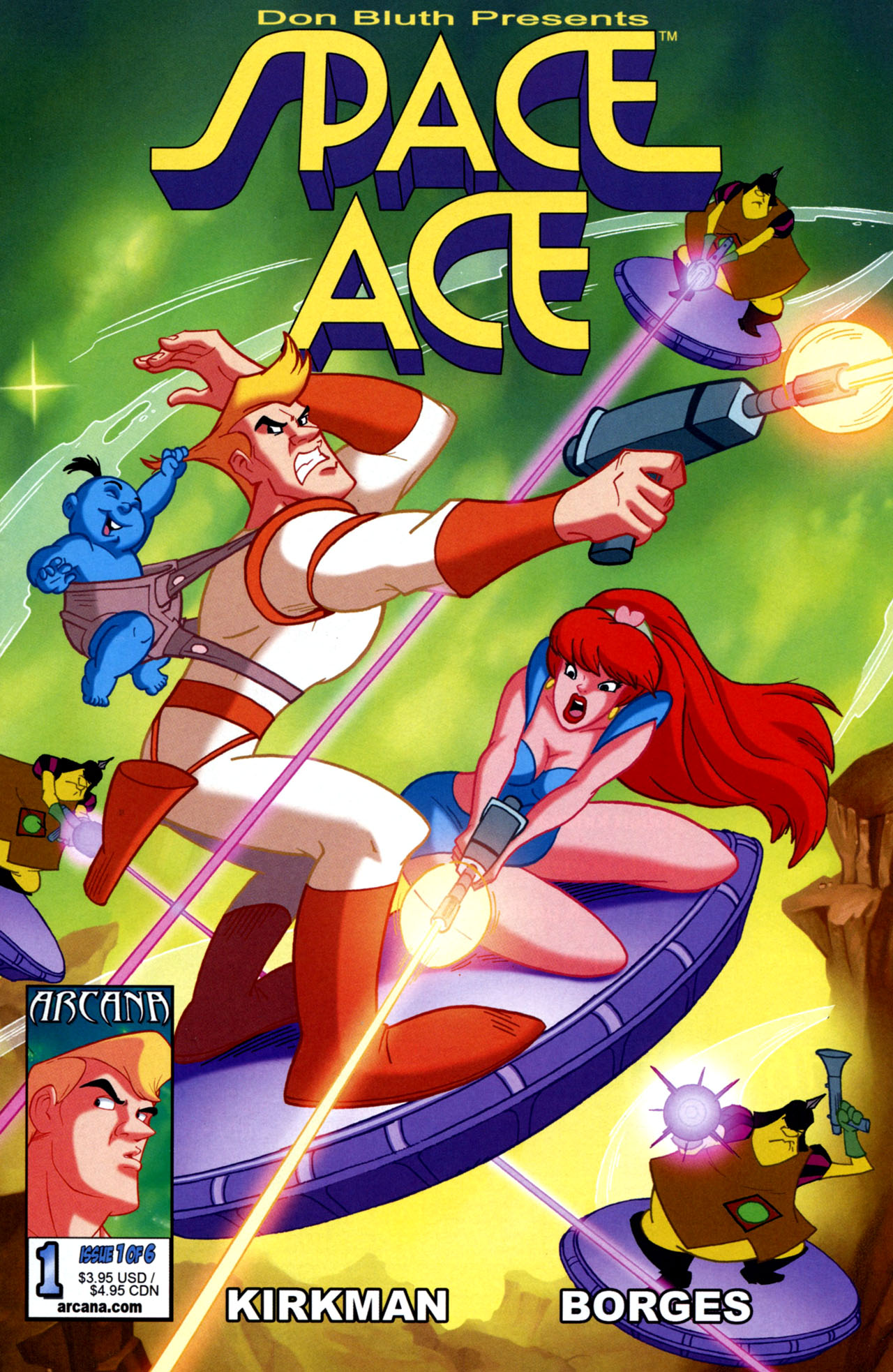 Read online Don Bluth Presents Space Ace comic -  Issue #1 - 1