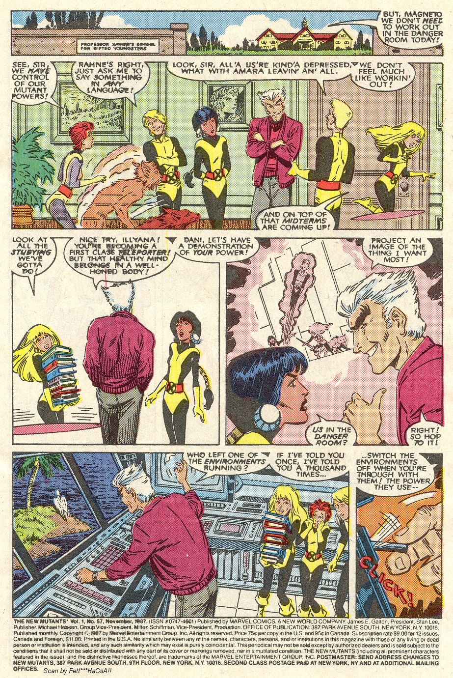 Read online The New Mutants comic -  Issue #57 - 2