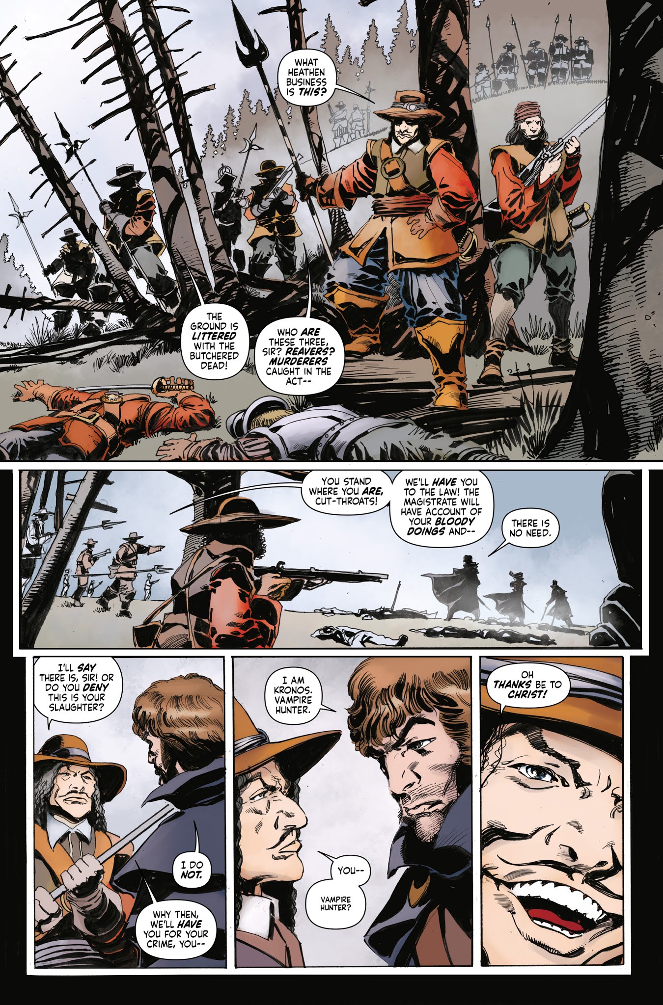 Read online Captain Kronos - Vampire Hunter comic -  Issue #1 - 14