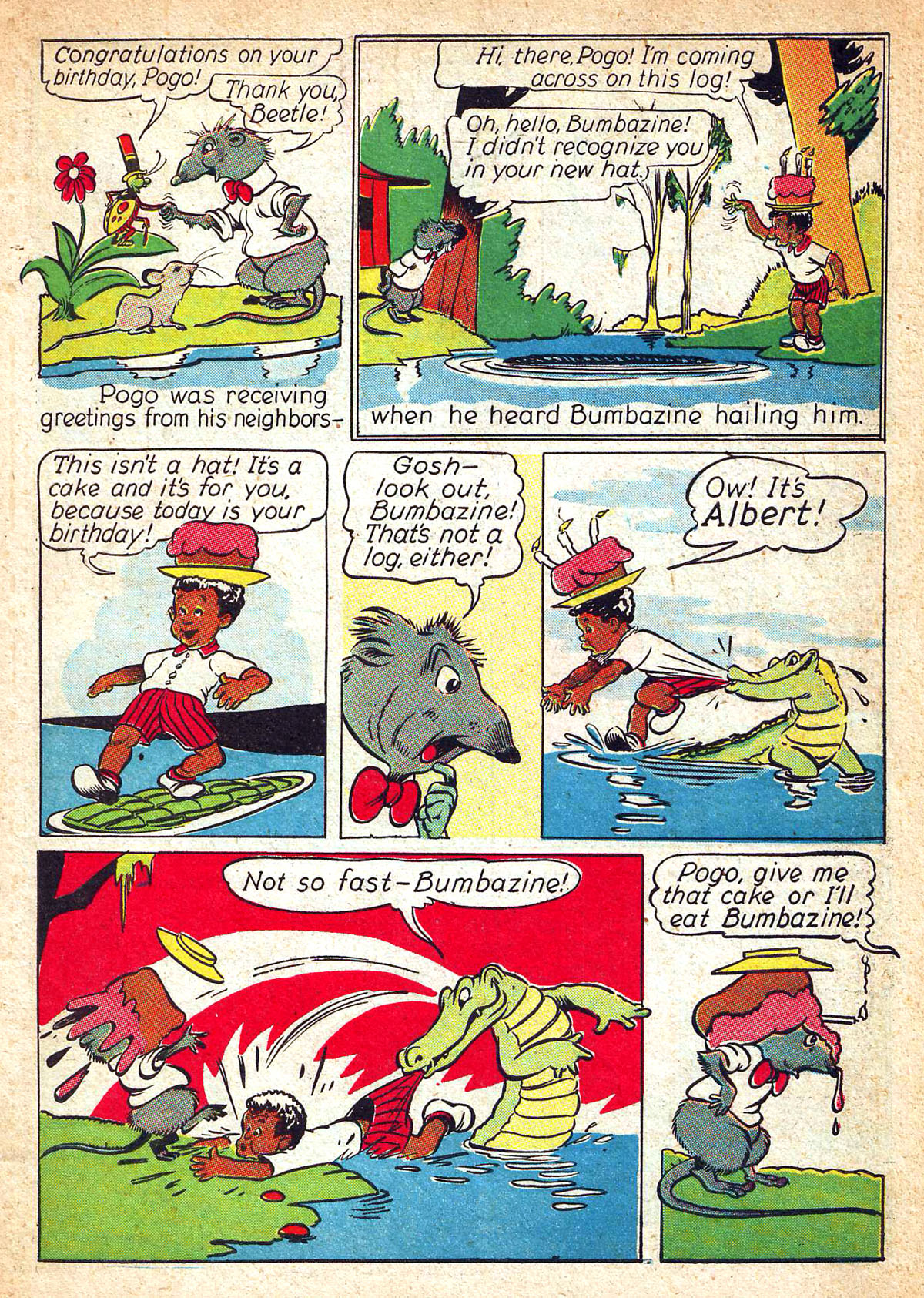 Read online Animal Comics comic -  Issue #1 - 5