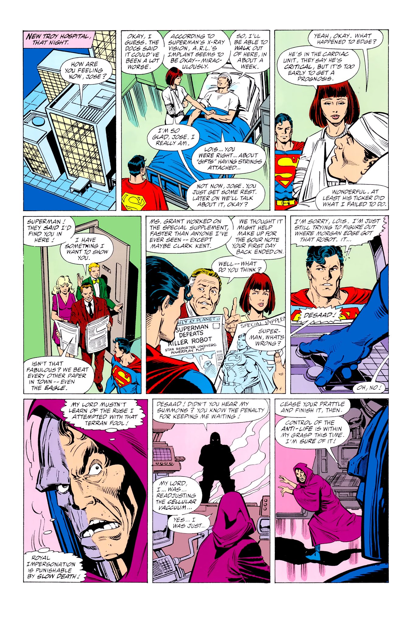 Read online Superman: The Exile & Other Stories Omnibus comic -  Issue # TPB (Part 7) - 31