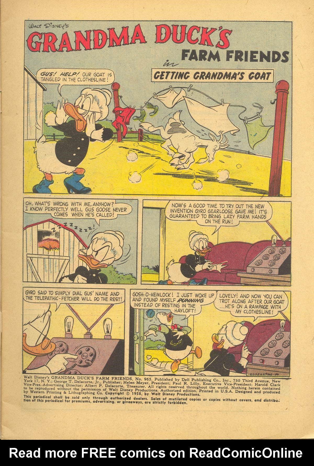 Read online Four Color Comics comic -  Issue #965 - 3