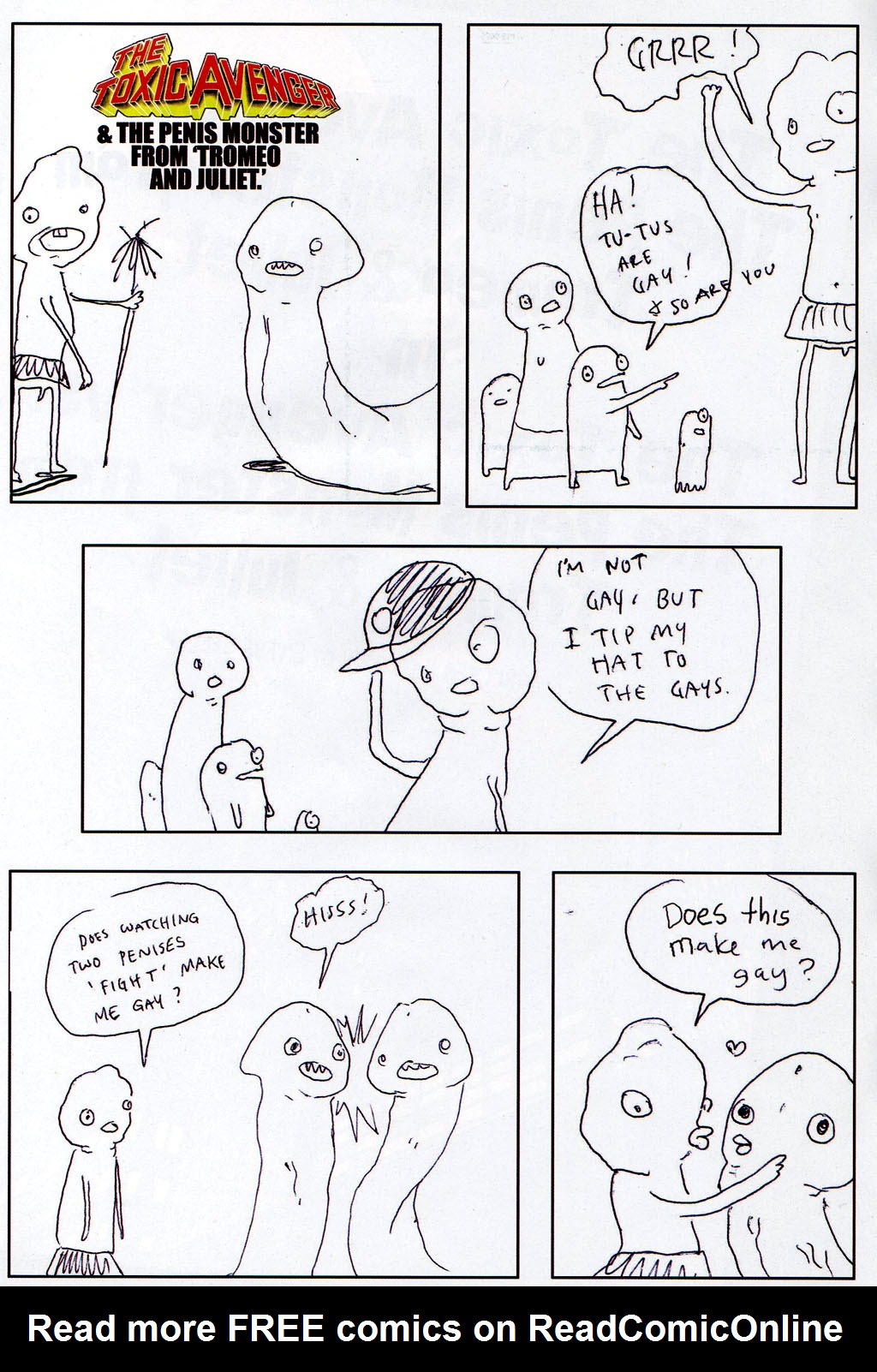 Read online Lloyd Kaufman Presents: The Toxic Avenger and Other Tromatic Tales comic -  Issue # TPB (Part 2) - 52