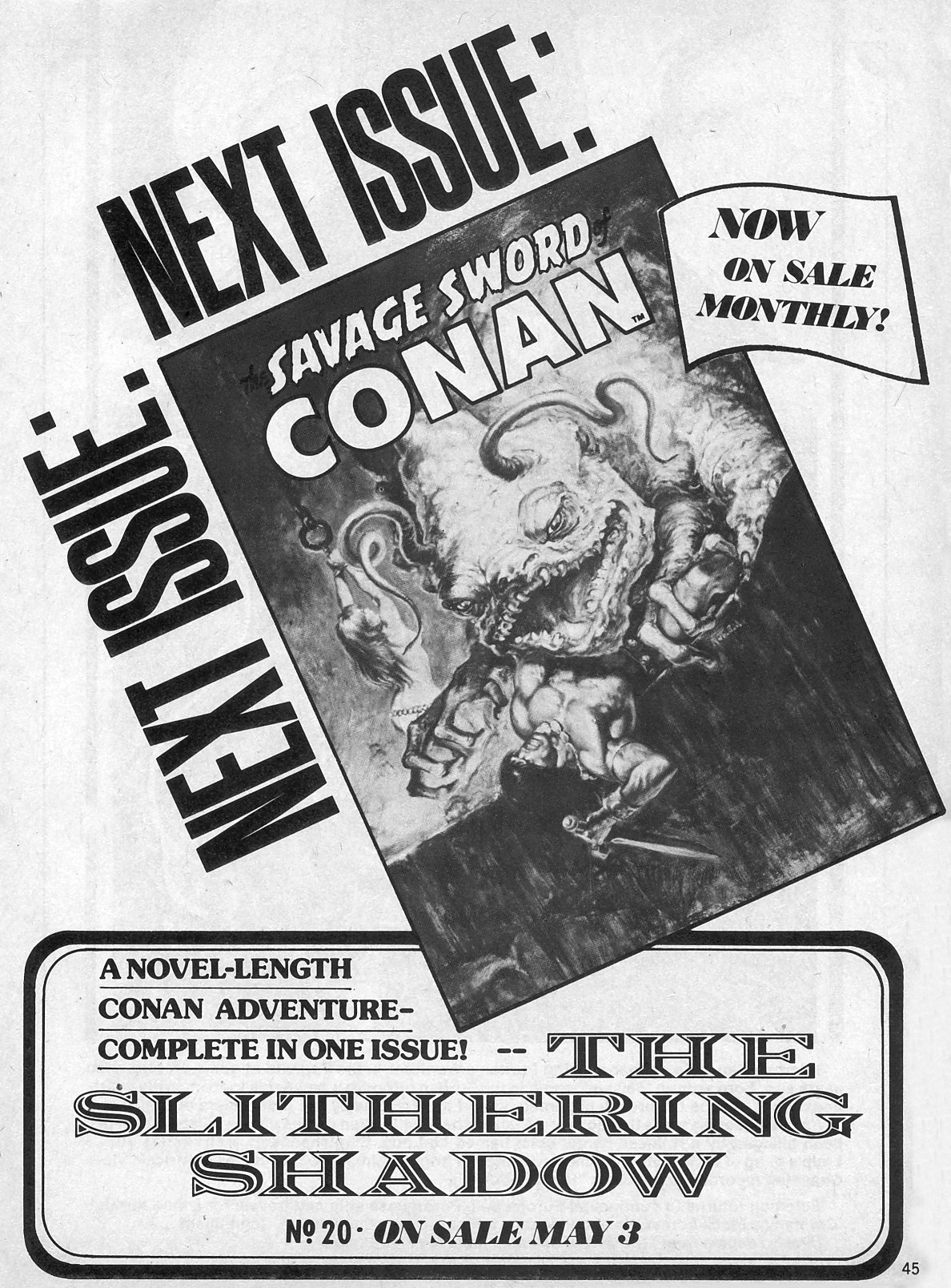 Read online The Savage Sword Of Conan comic -  Issue #19 - 45