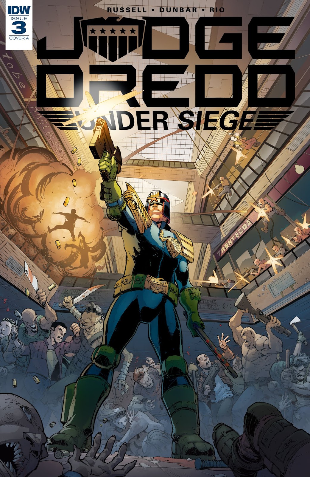 Judge Dredd: Under Siege issue 3 - Page 1
