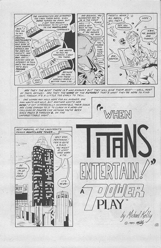 Read online Power Plays comic -  Issue #1 - 12