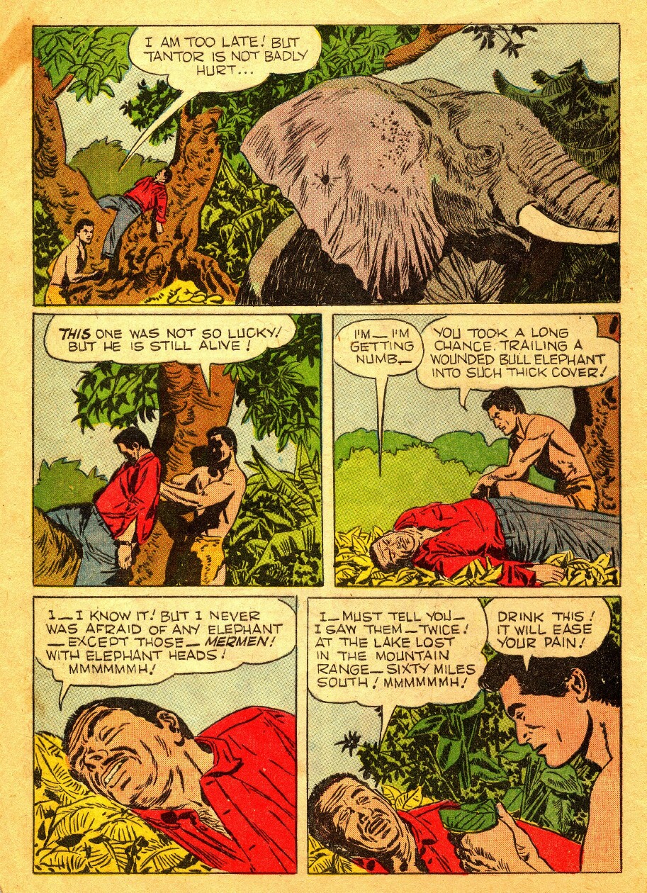 Read online Tarzan (1948) comic -  Issue #108 - 4