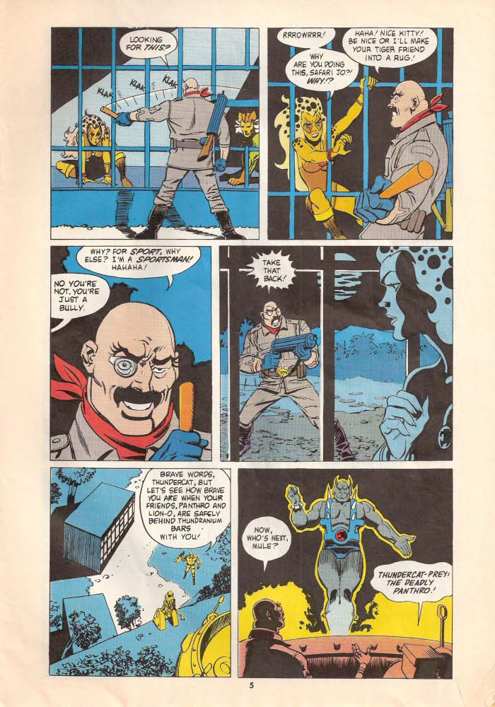 Read online ThunderCats (1987) comic -  Issue #28 - 5