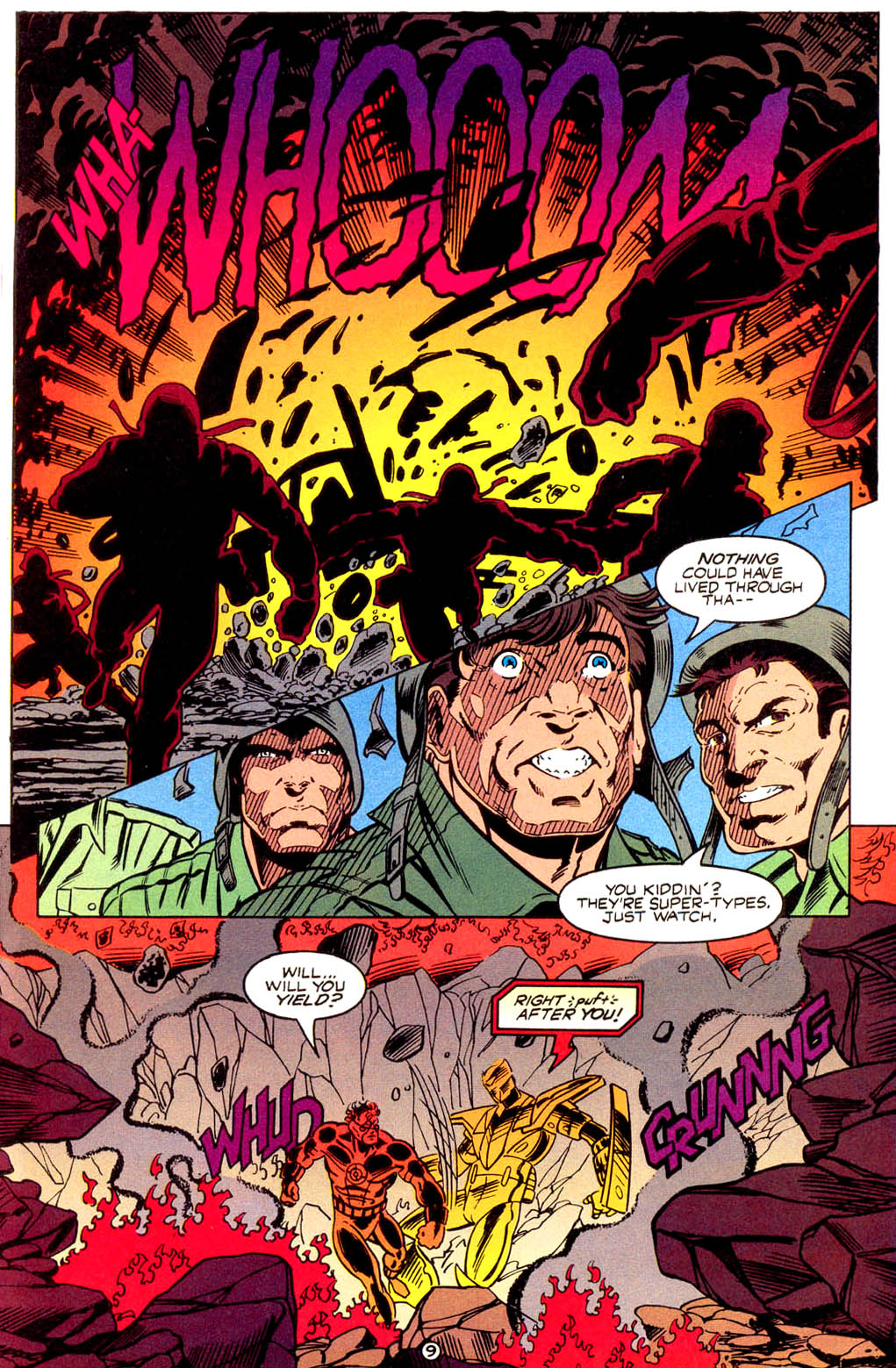 Read online Outsiders (1993) comic -  Issue #5 - 10
