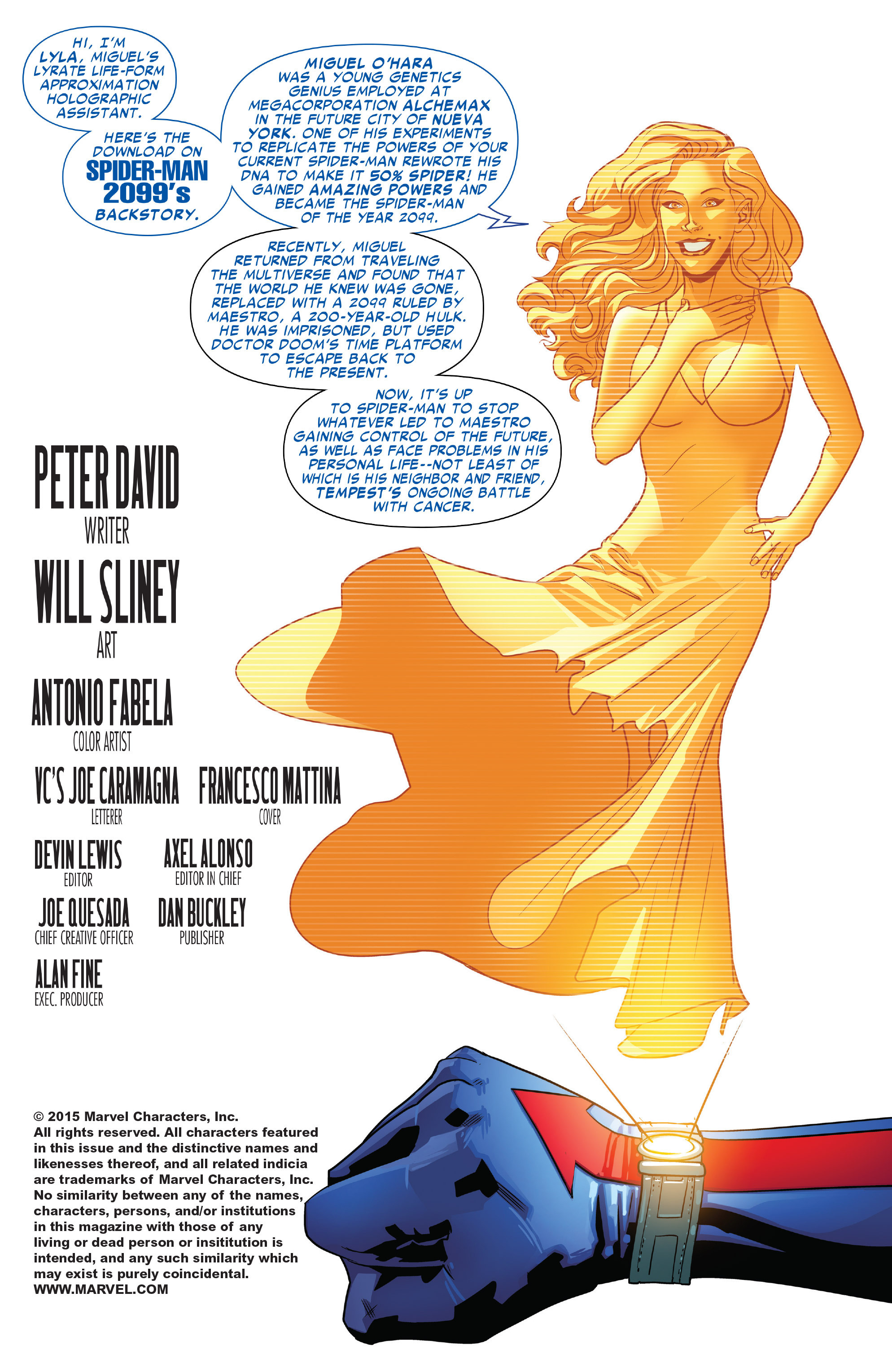 Read online Spider-Man 2099 (2014) comic -  Issue #11 - 2