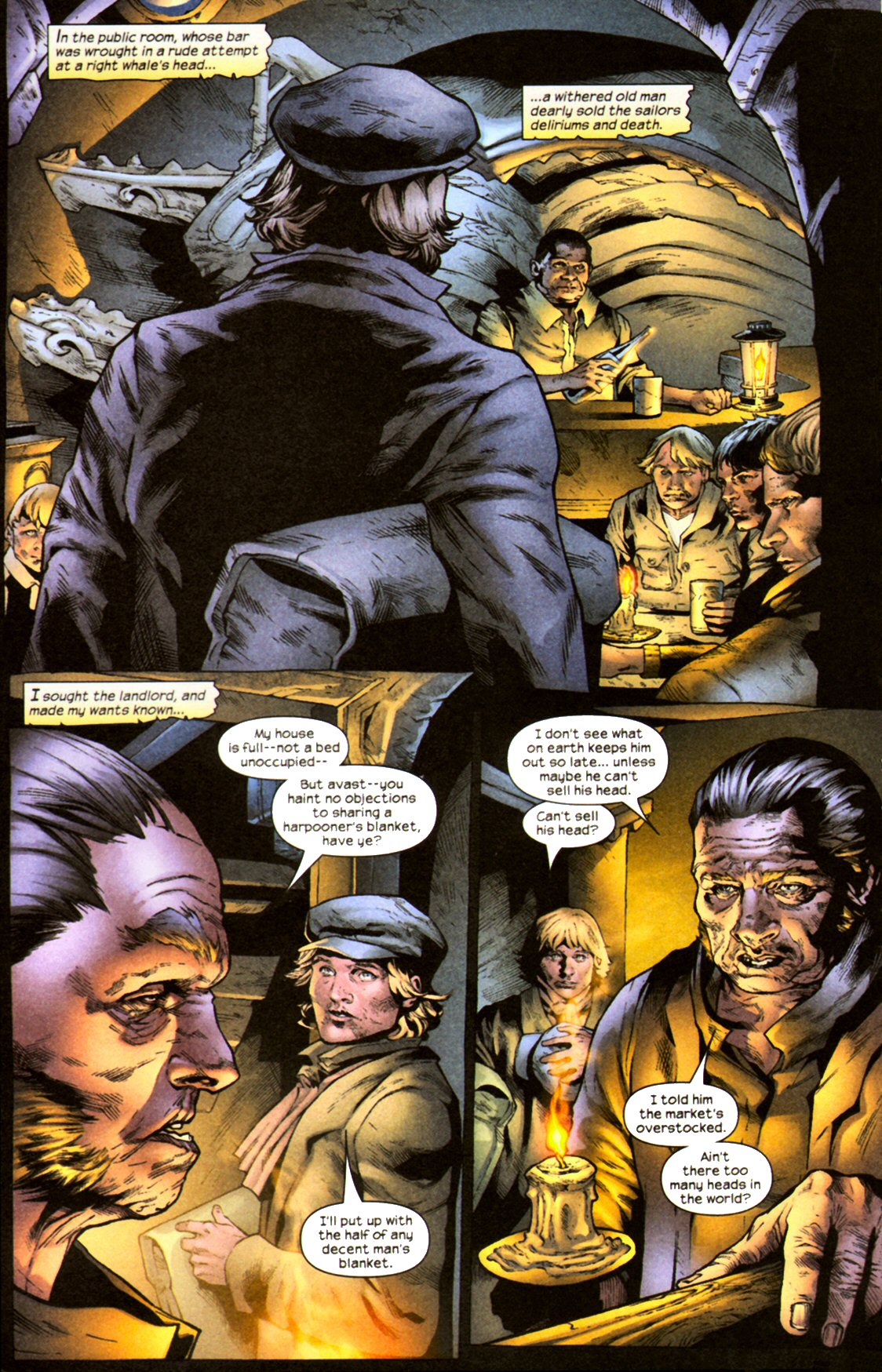 Read online Marvel Illustrated: Moby Dick comic -  Issue # TPB - 12