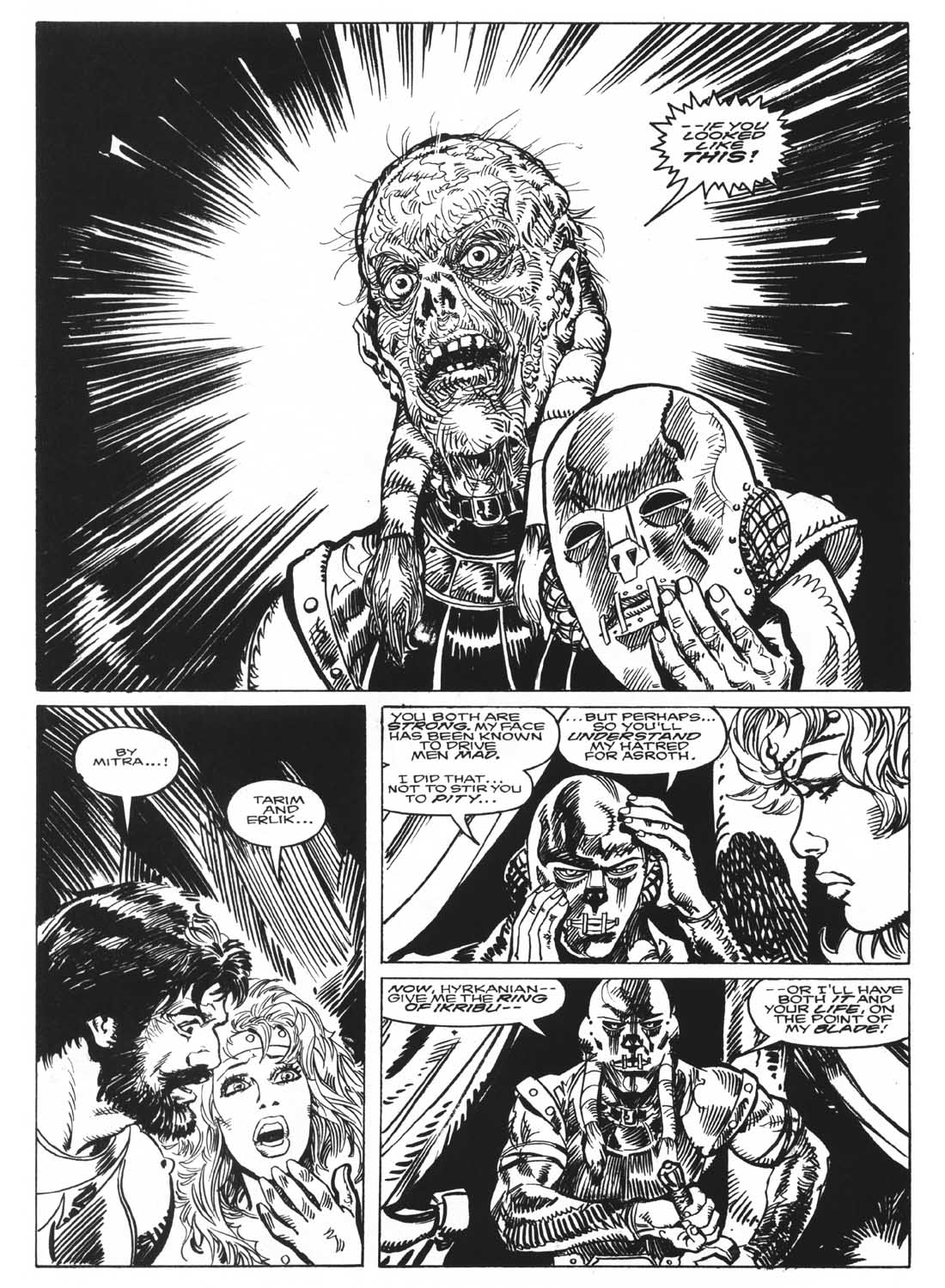 Read online The Savage Sword Of Conan comic -  Issue #232 - 42