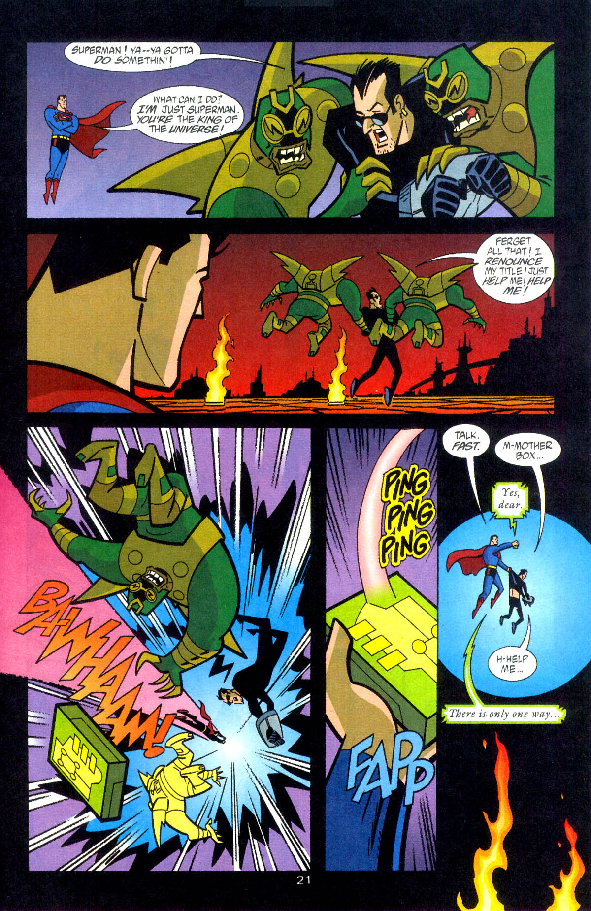 Read online Superman Adventures comic -  Issue #43 - 22