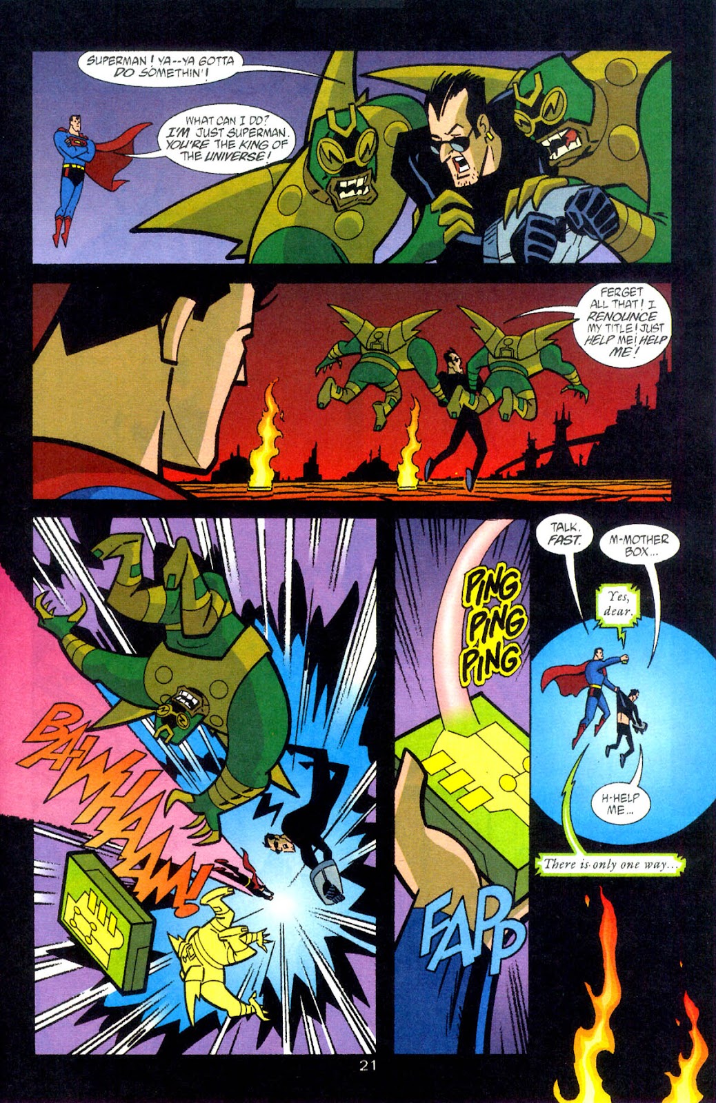 Superman Adventures Issue #43 #46 - English 22