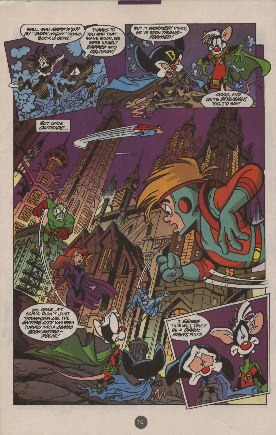 Read online Pinky and The Brain comic -  Issue #1 - 9