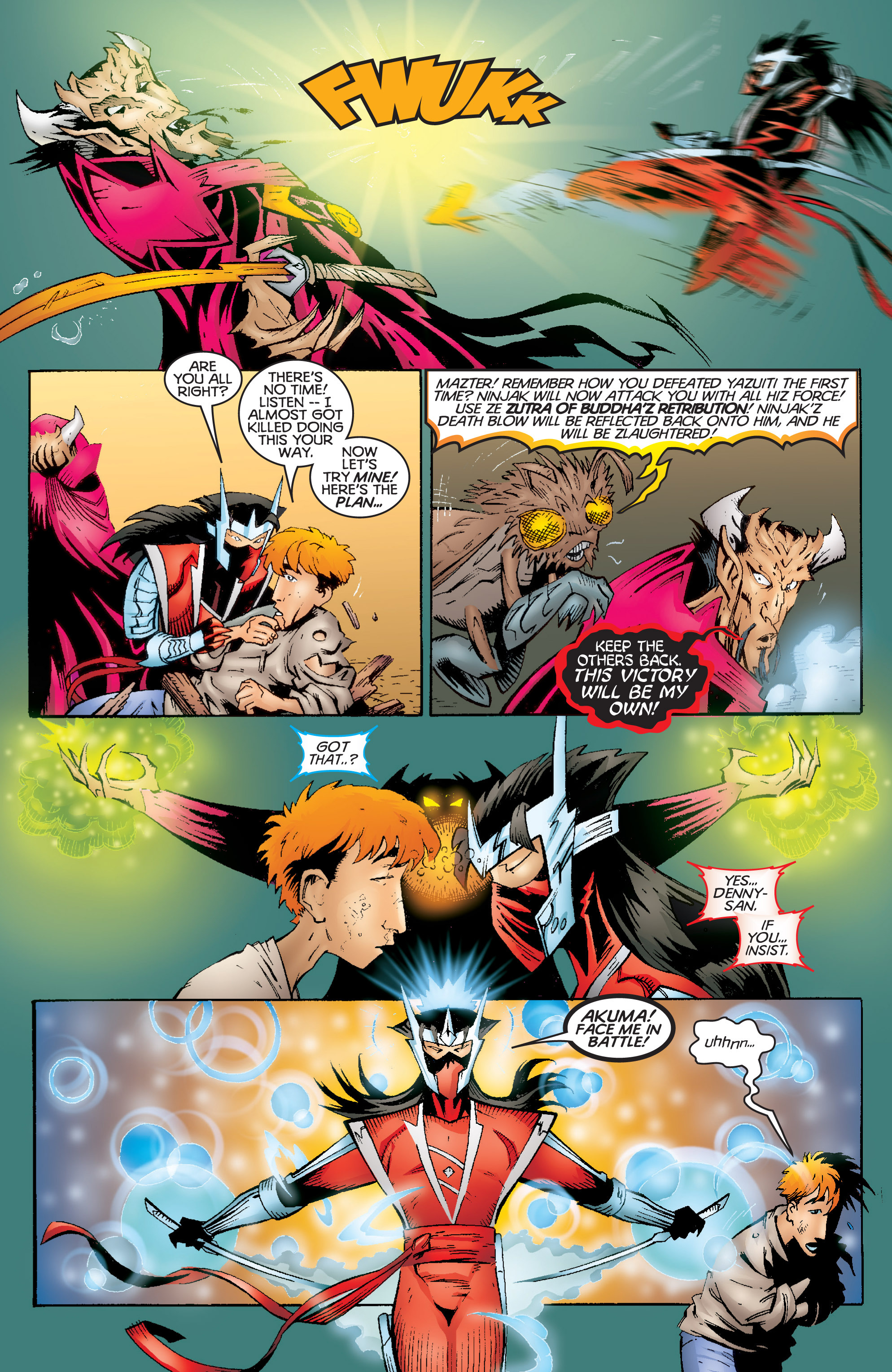 Read online Ninjak (1997) comic -  Issue #12 - 17