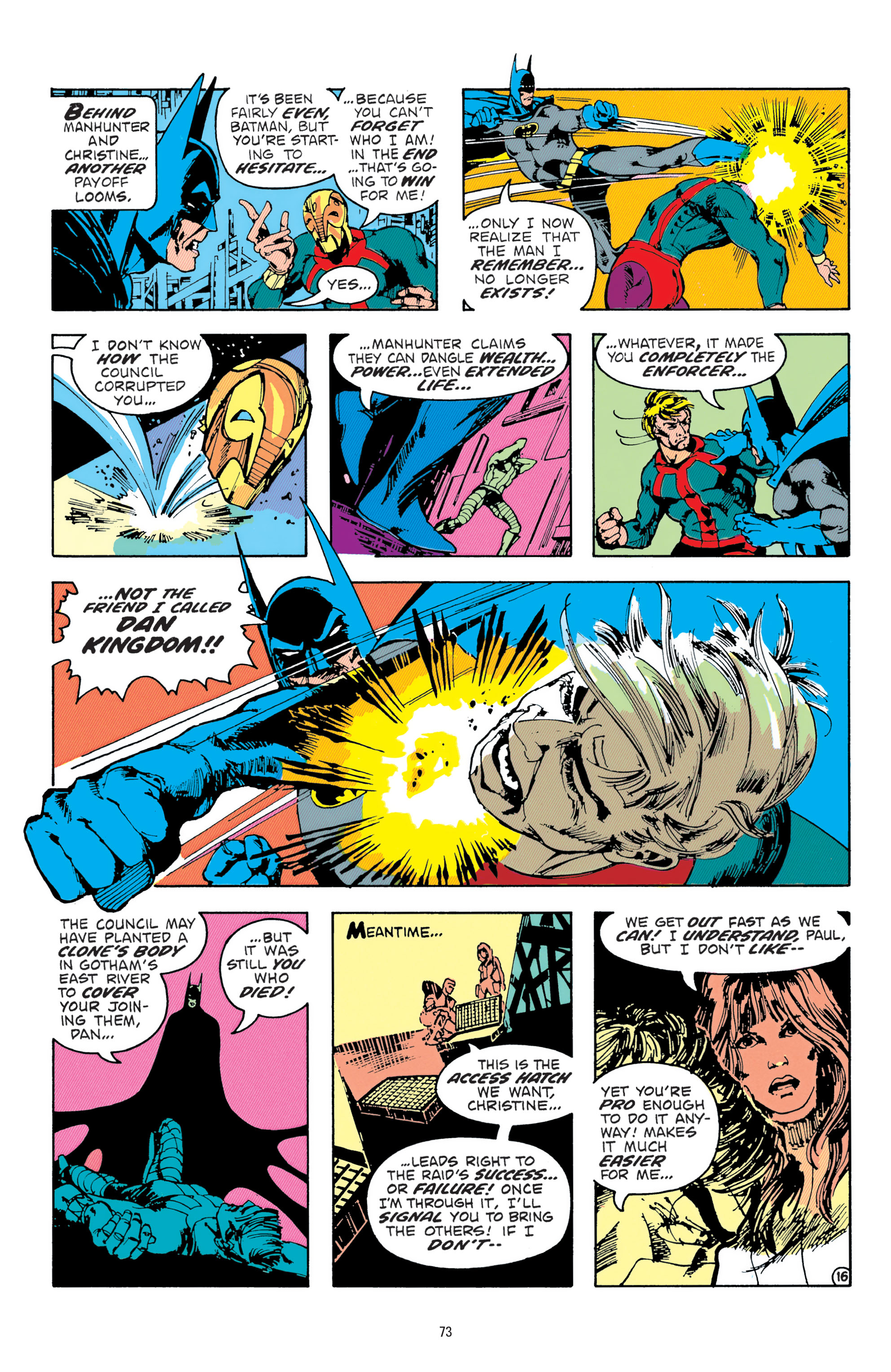 Read online Manhunter by Archie Goodwin and Walter Simonson Deluxe Edition comic -  Issue # TPB - 73