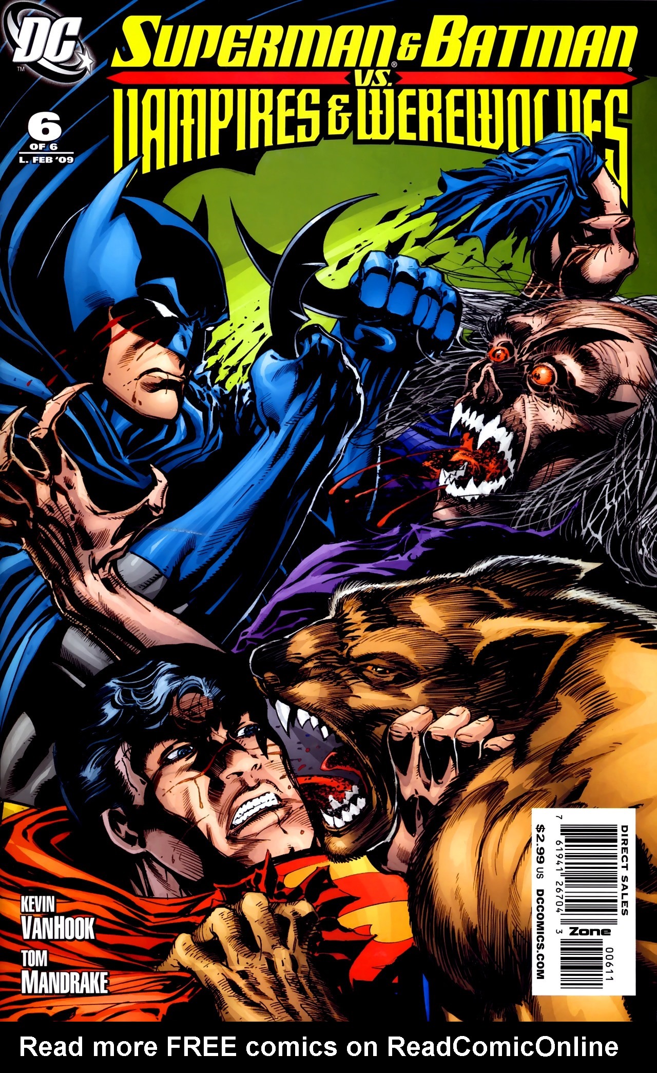 Read online Superman and Batman vs. Vampires and Werewolves comic -  Issue #6 - 1
